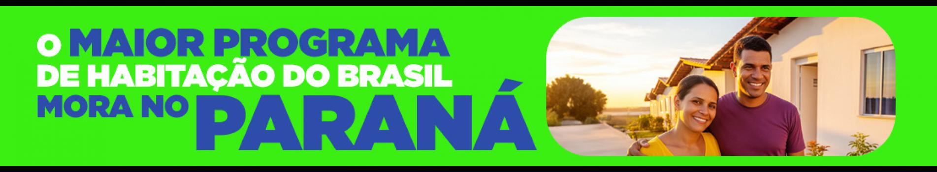 Paraná lança programa inédito no Brasil para idosos conquistarem o sonho da casa própria