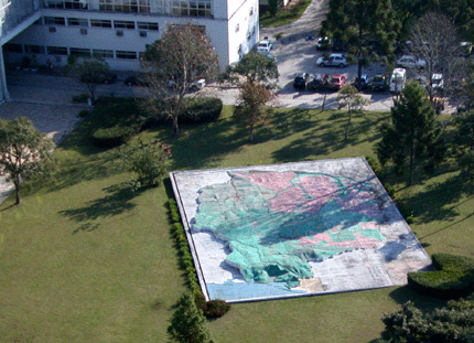 Palácio Iguaçu - Mapa do Estado