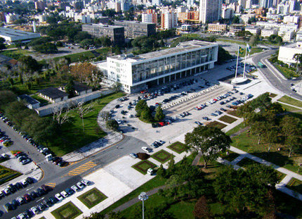 Palácio Iguaçu - Vista aérea