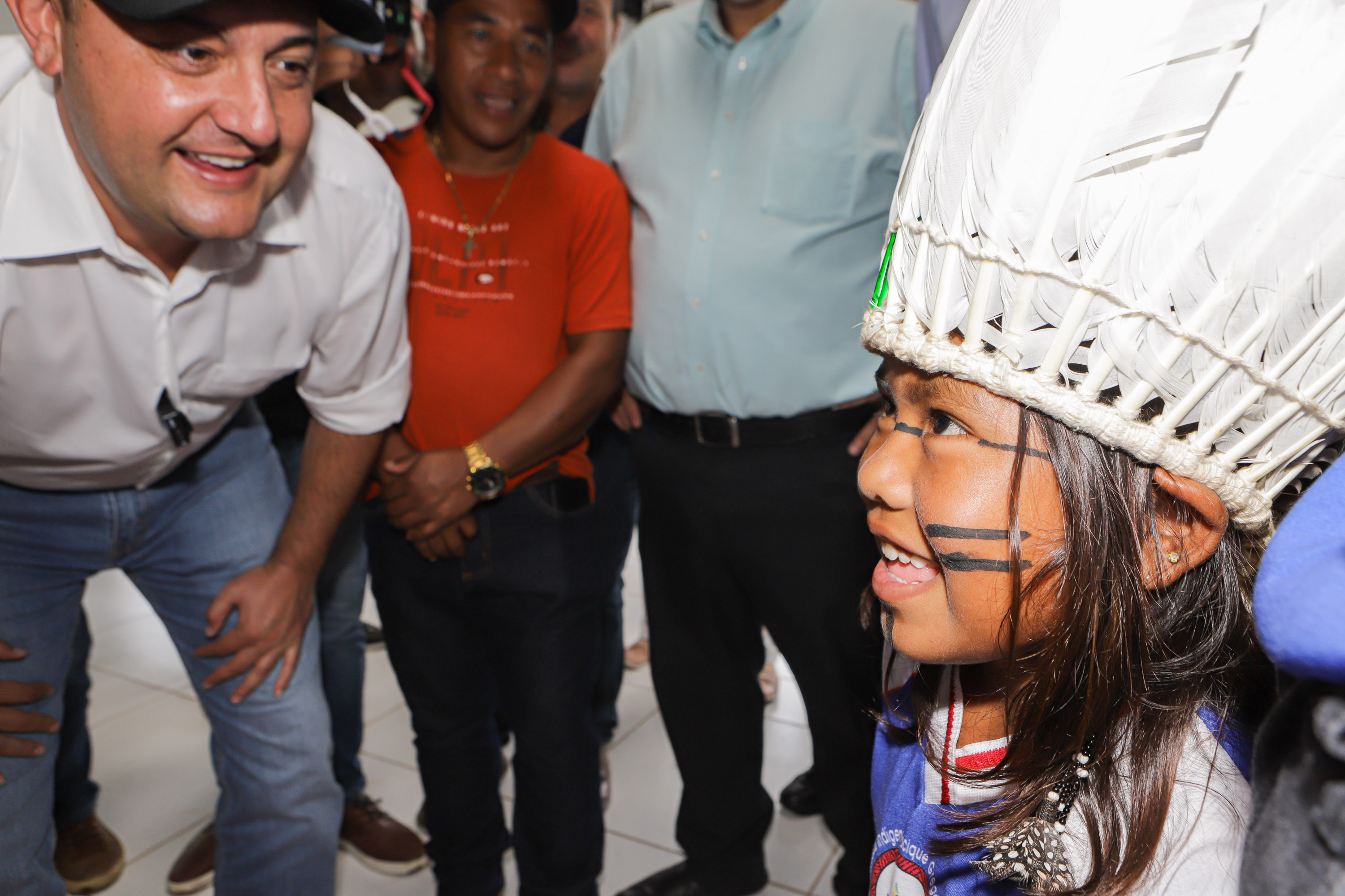 Manoel Ribas, 02 de fevereiro do 2023 - O governador Carlos Massa Ratinho Junior entregou na manhã desta quinta-feira as obras de ampliação no Colégio Estadual Indígena Cacique Gregório Kaekchot, na terra indigina Ivaí.