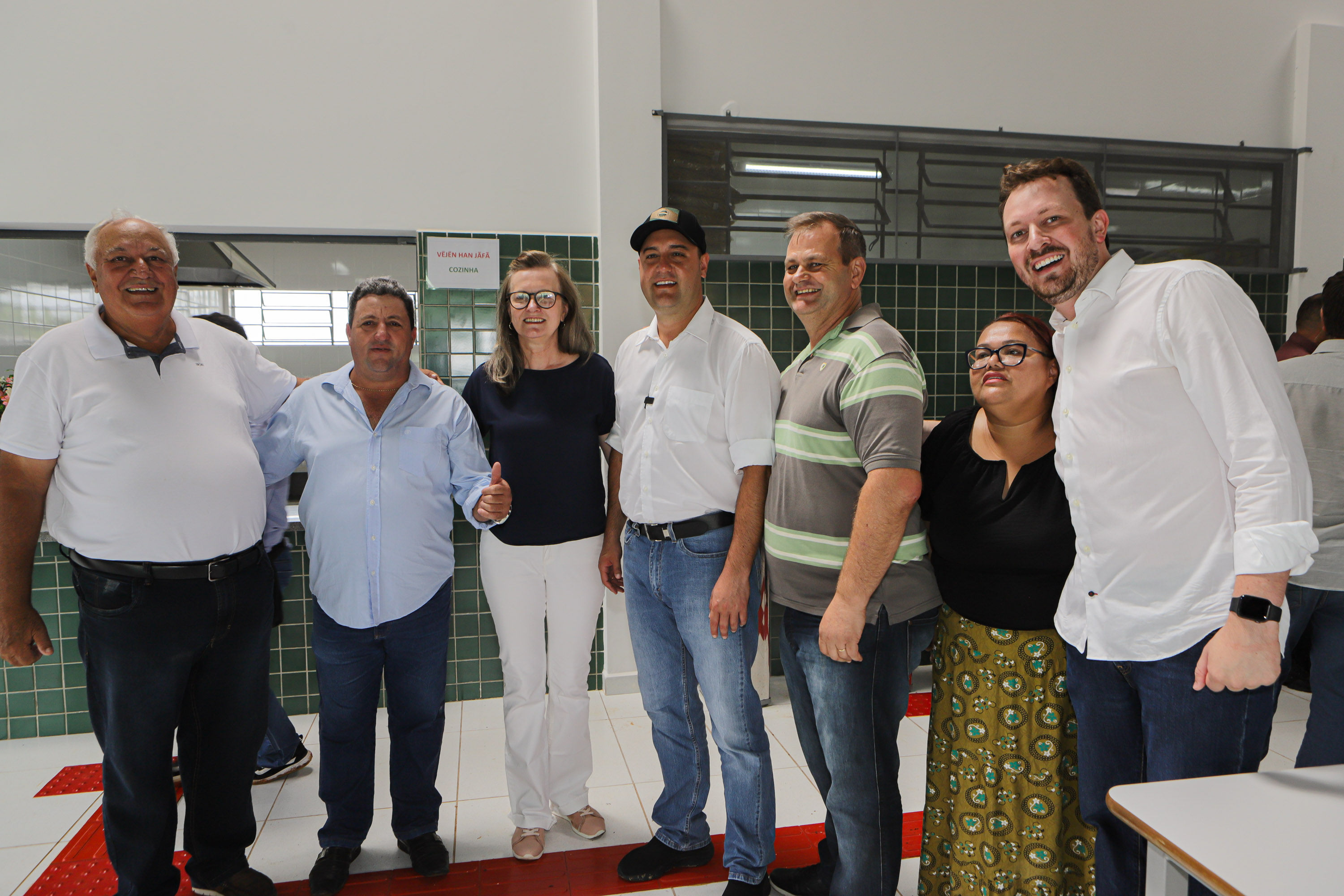 Manoel Ribas, 02 de fevereiro do 2023 - O governador Carlos Massa Ratinho Junior entregou na manhã desta quinta-feira as obras de ampliação no Colégio Estadual Indígena Cacique Gregório Kaekchot, na terra indigina Ivaí.