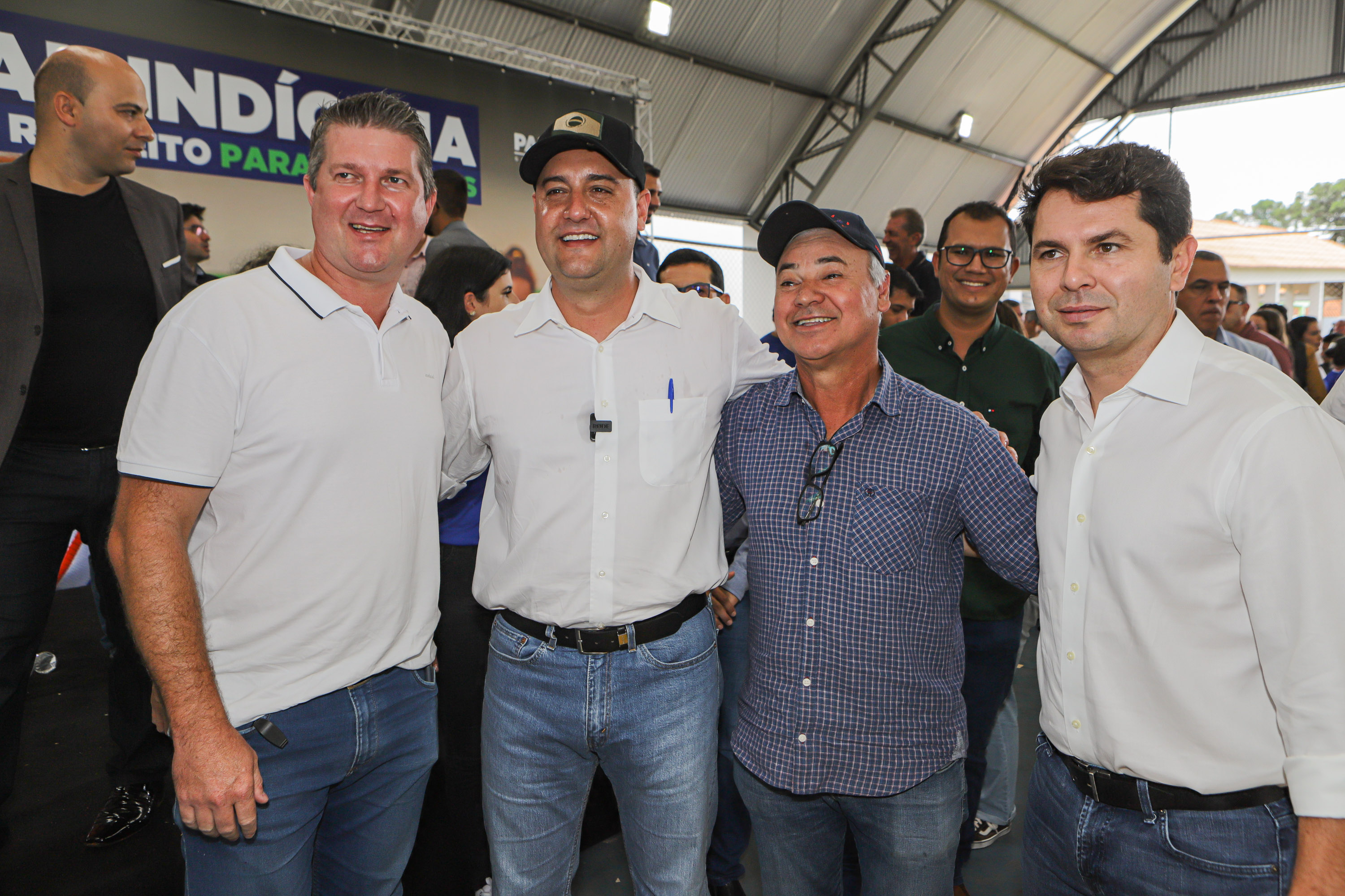 Manoel Ribas, 02 de fevereiro do 2023 - O governador Carlos Massa Ratinho Junior entregou na manhã desta quinta-feira as obras de ampliação no Colégio Estadual Indígena Cacique Gregório Kaekchot, na terra indigina Ivaí.