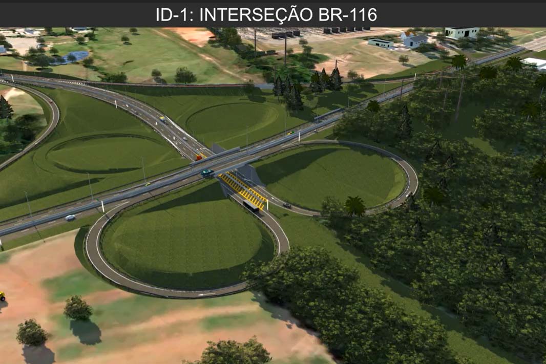 Governador anuncia pacote de obras de infraestrutura de R$ 3,4 bilhões. Na foto, projeto do corredor Metropolitano de Curitiba.