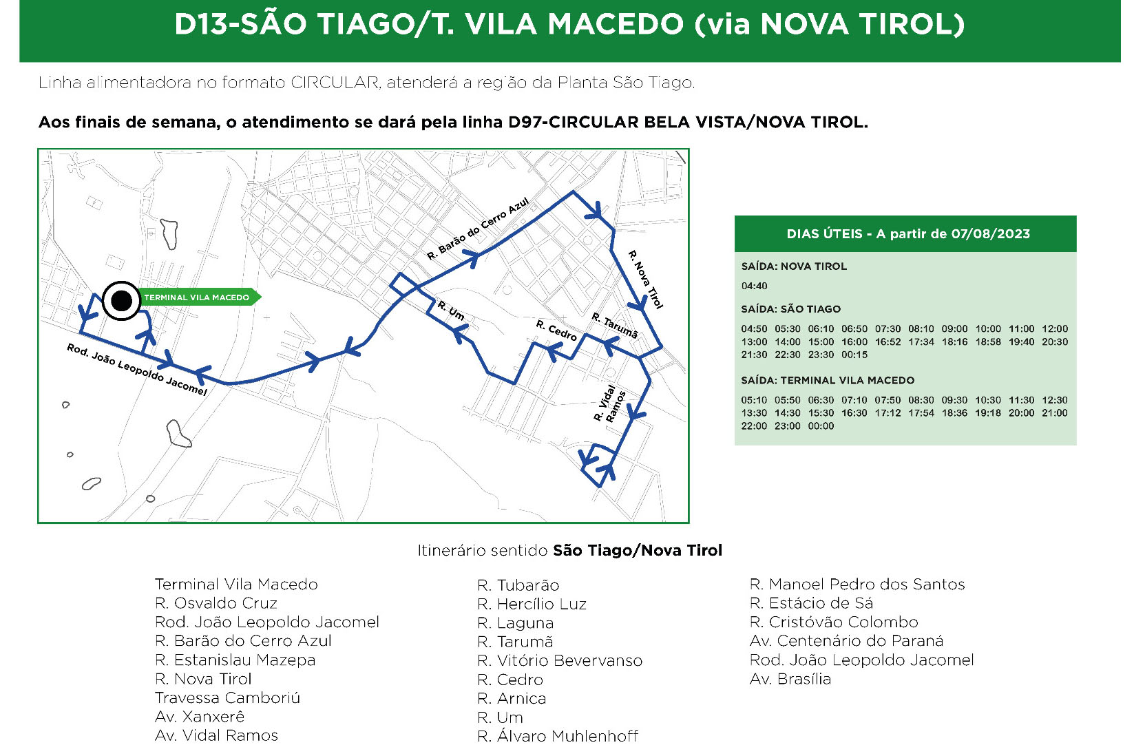 Novo Terminal de Piraquara será inaugurado no dia 5; veja as mudanças nas linhas de ônibus