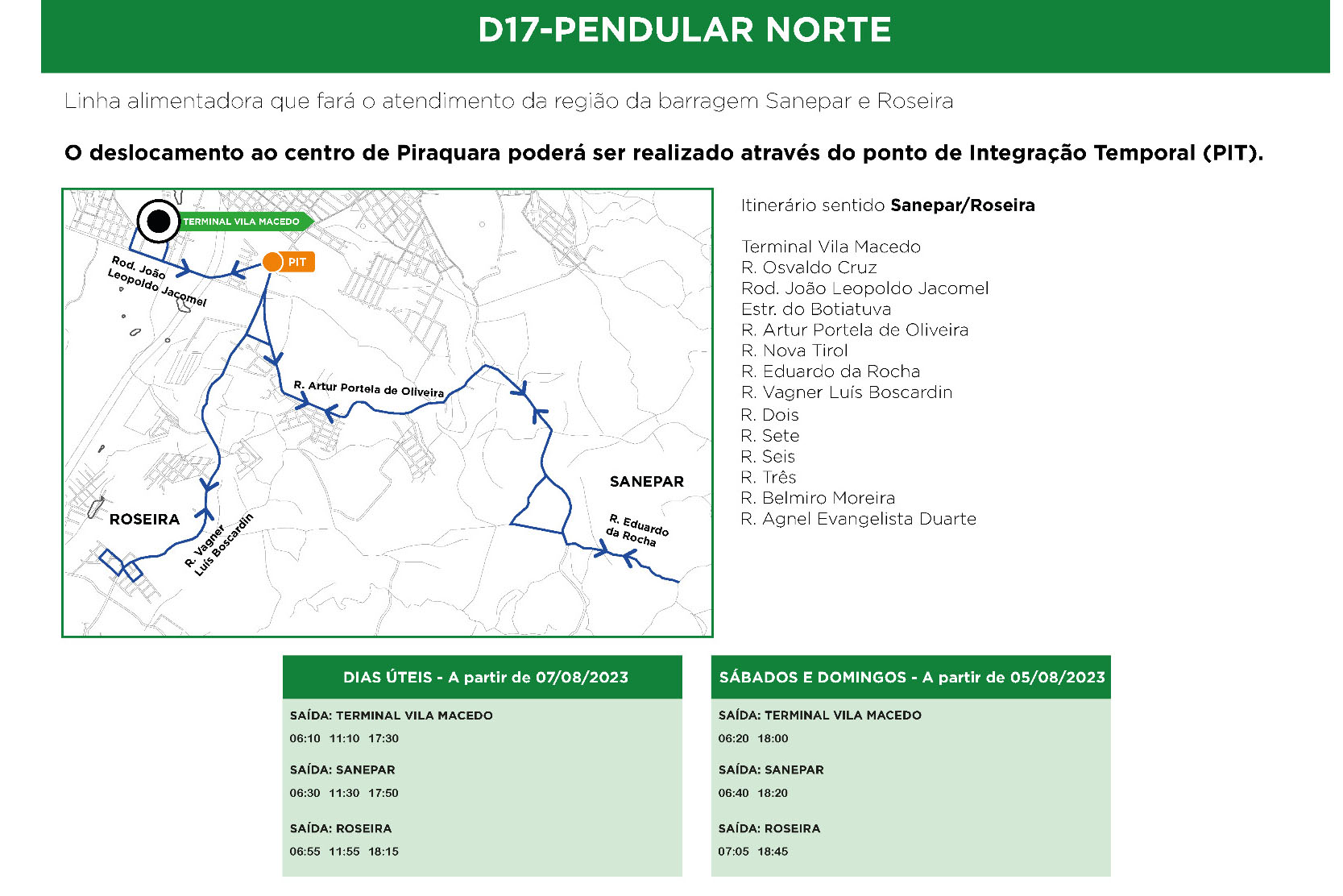 Novo Terminal de Piraquara será inaugurado no dia 5; veja as mudanças nas linhas de ônibus