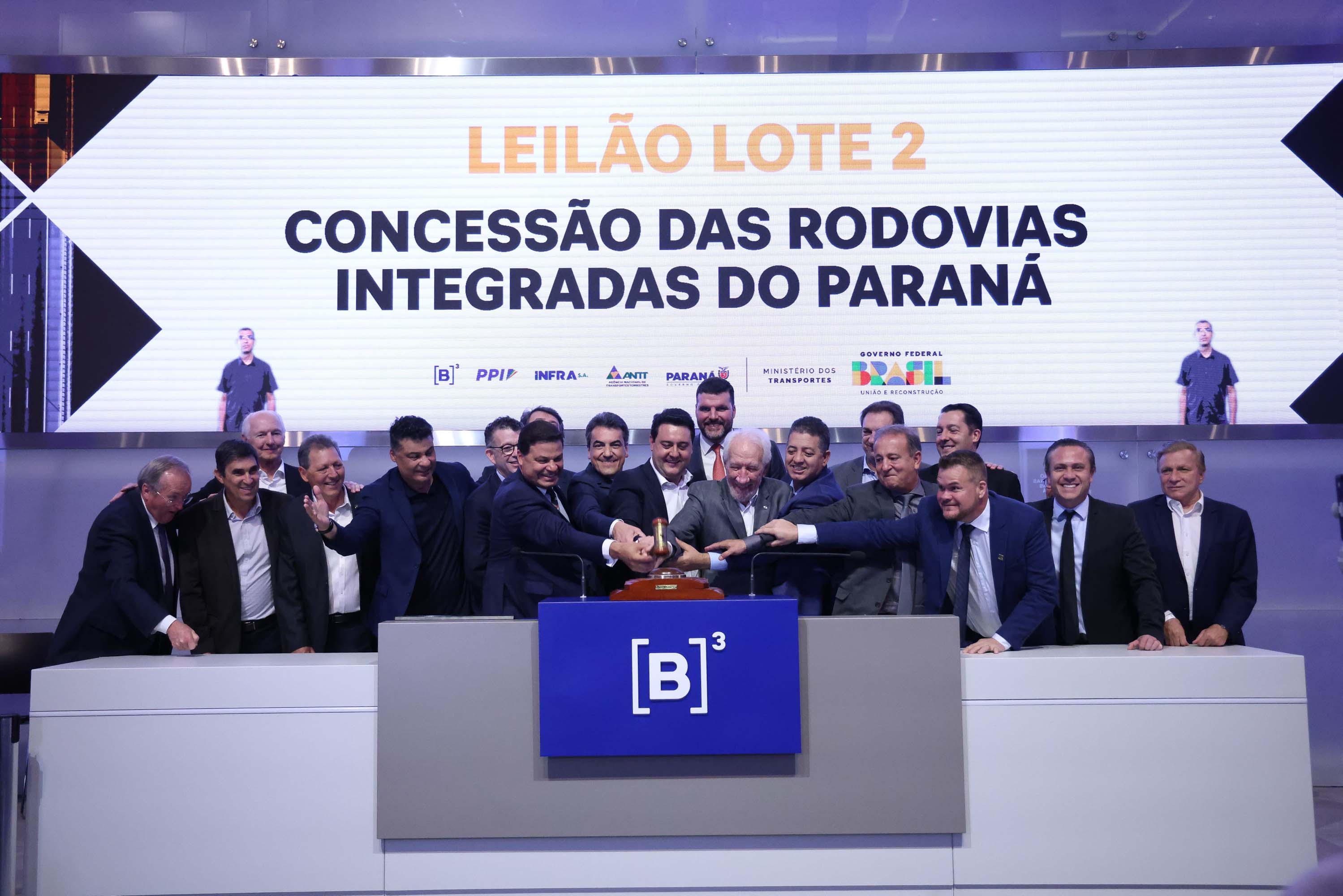 Leilão do Lote 2 garante pedágio 56% mais barato em relação ao antigo modelo