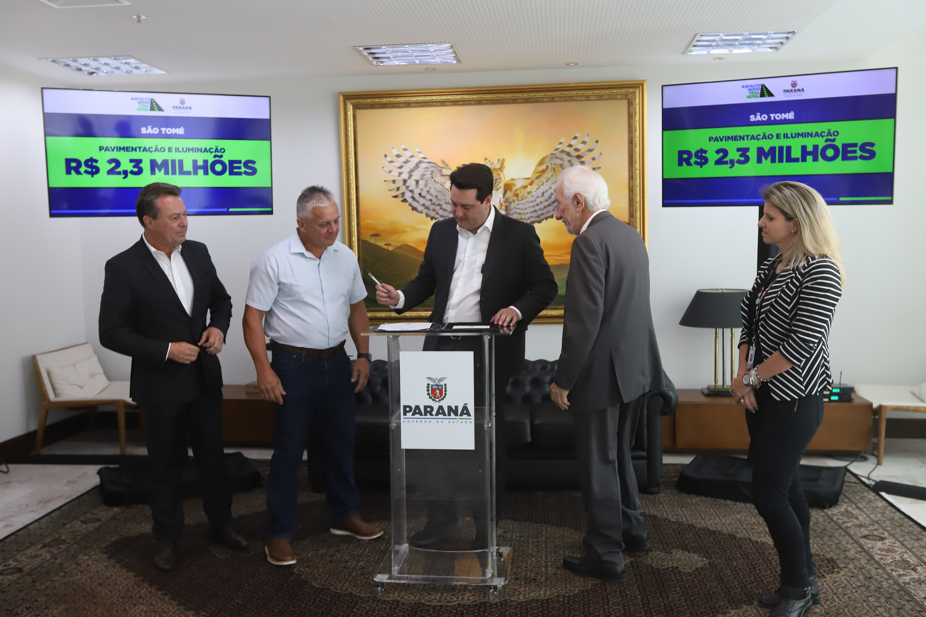Asfalto Novo, Vida Nova: Estado repassa mais R$ 46,8 milhões para dez municípios