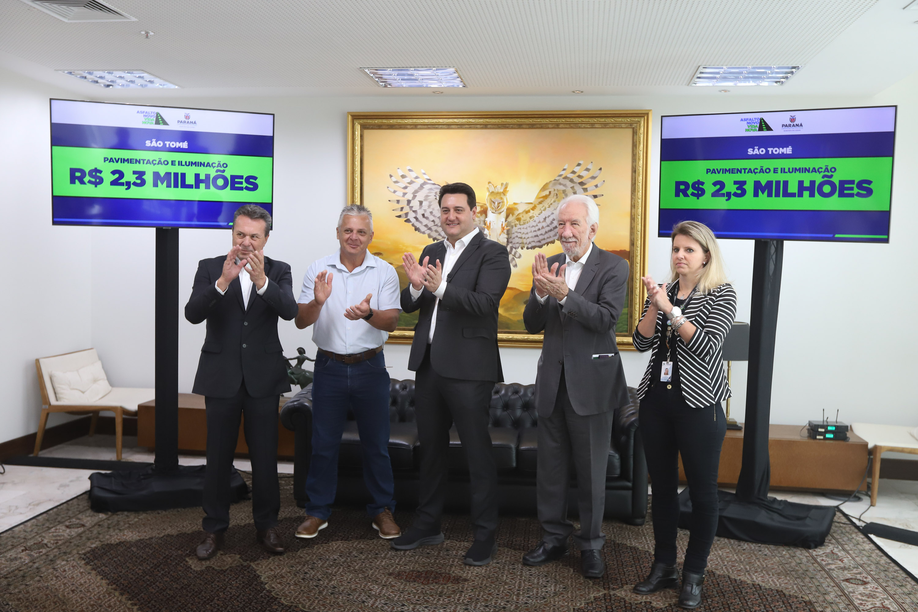 Asfalto Novo, Vida Nova: Estado repassa mais R$ 46,8 milhões para dez municípios