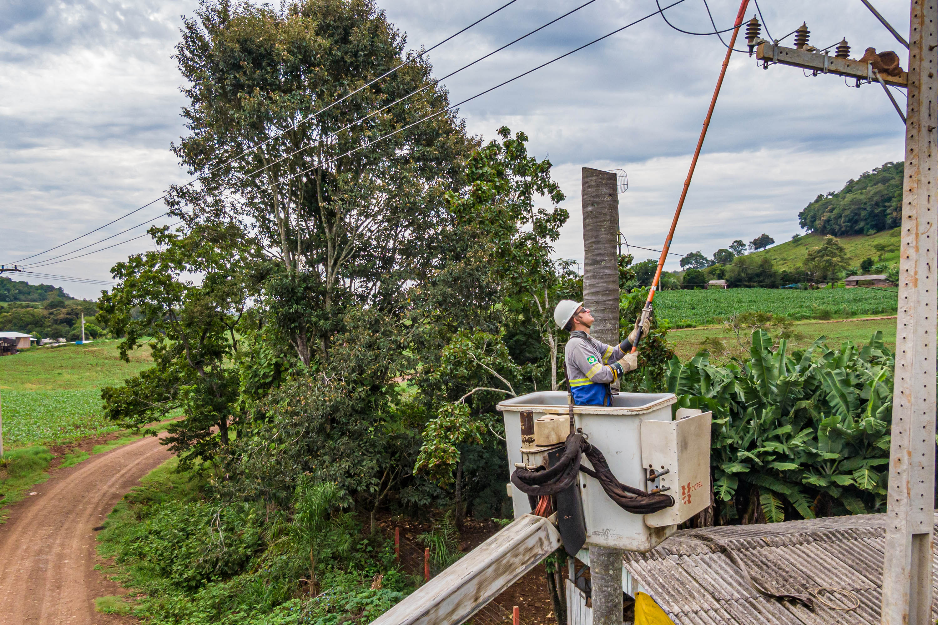 Com 14,5 mil km de redes, Paraná Trifásico chega a 87% dos municípios do Estado