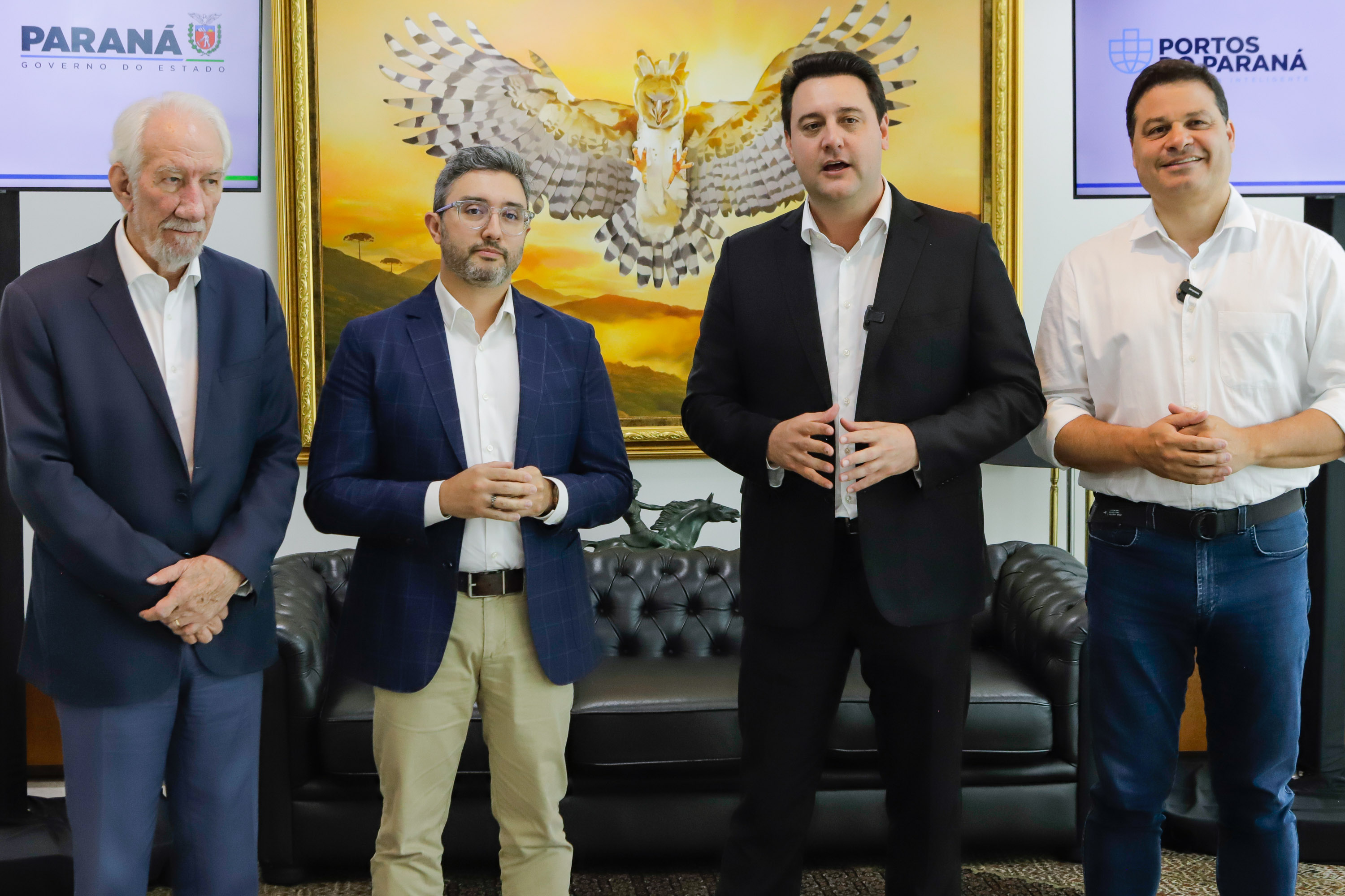 Portos paranaenses quebram recorde histórico com 60 milhões de toneladas em 2023