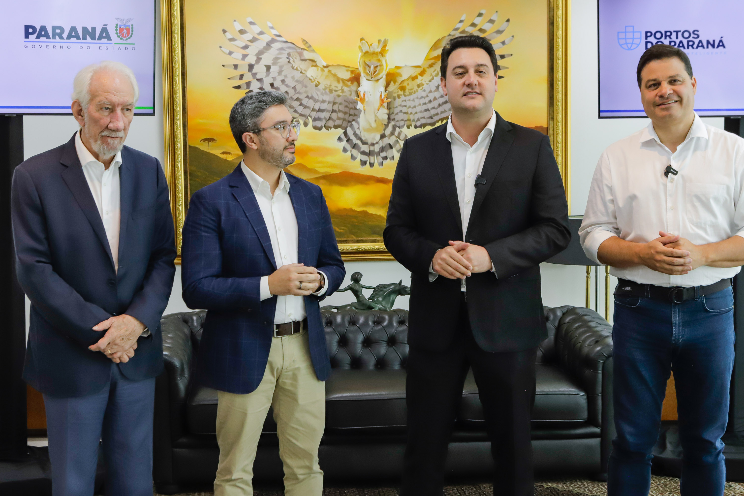 Portos paranaenses quebram recorde histórico com 60 milhões de toneladas em 2023