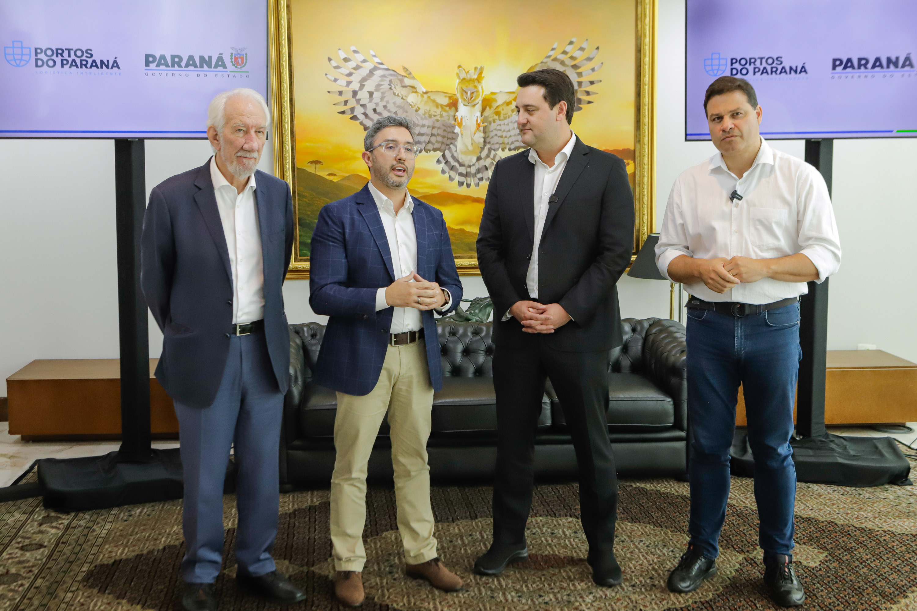 Portos paranaenses quebram recorde histórico com 60 milhões de toneladas em 2023