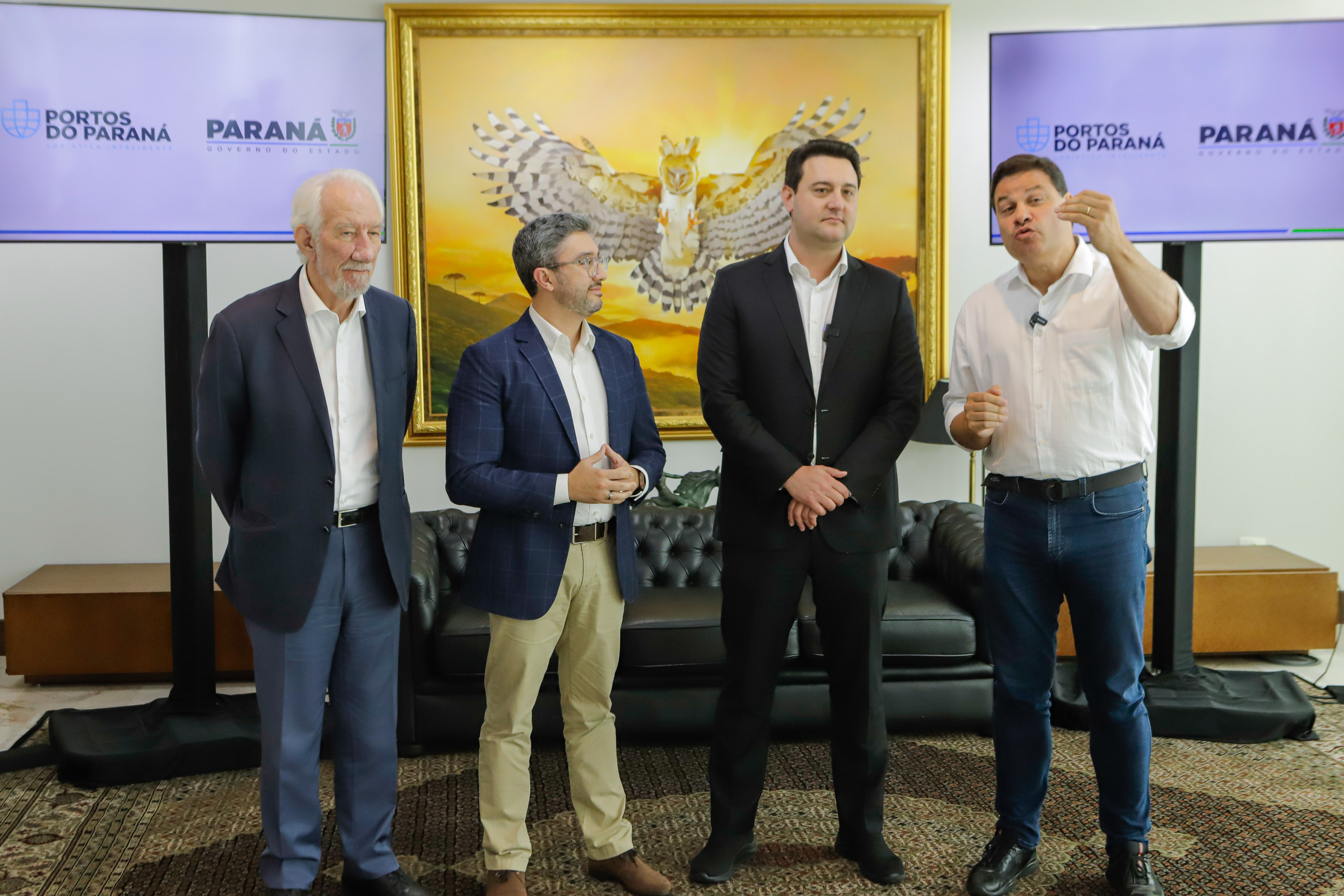 Portos paranaenses quebram recorde histórico com 60 milhões de toneladas em 2023