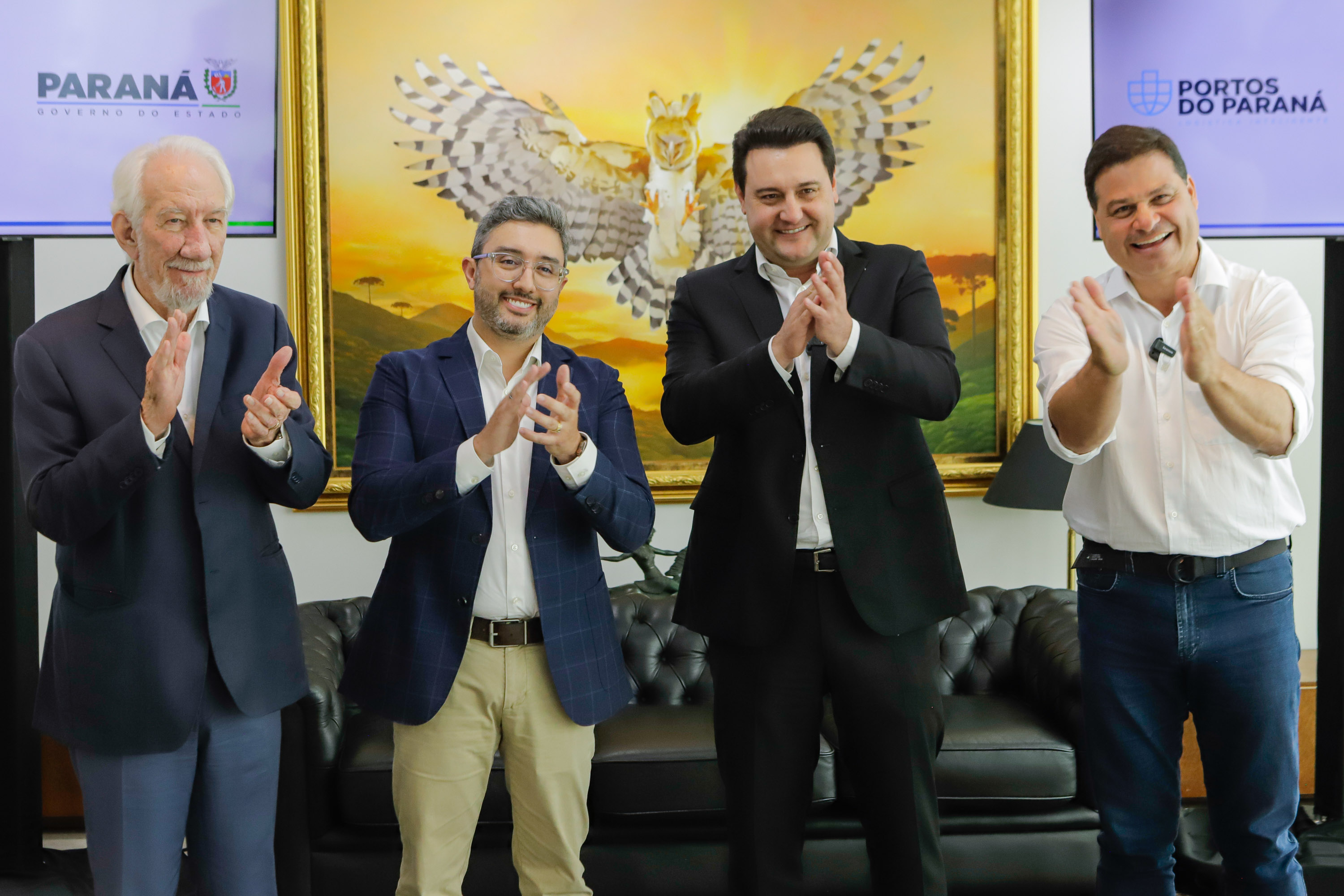 Portos paranaenses quebram recorde histórico com 60 milhões de toneladas em 2023