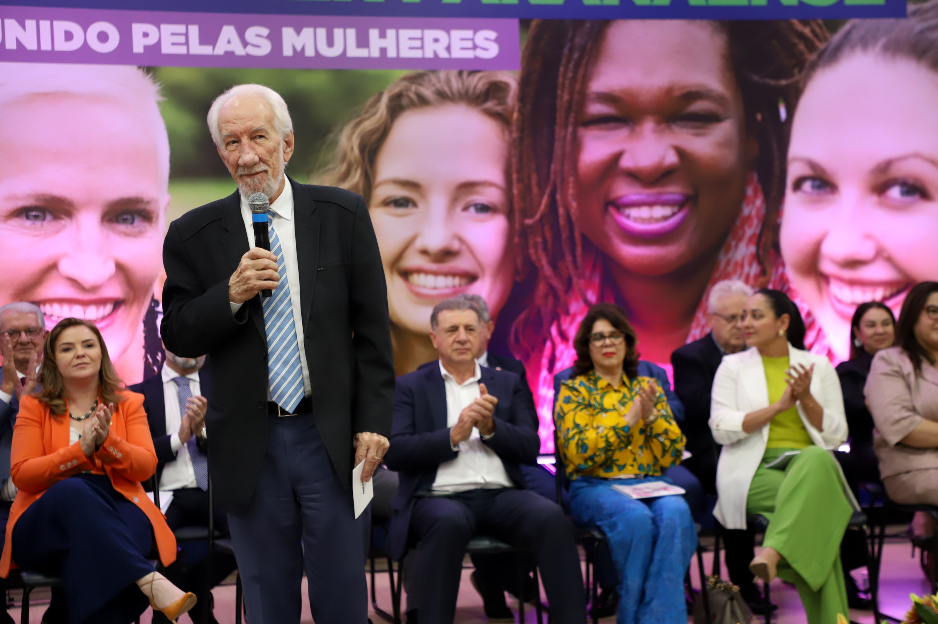 Vice Governador Darci Piana participa do lançamento do código estadual da mulher paranaense.