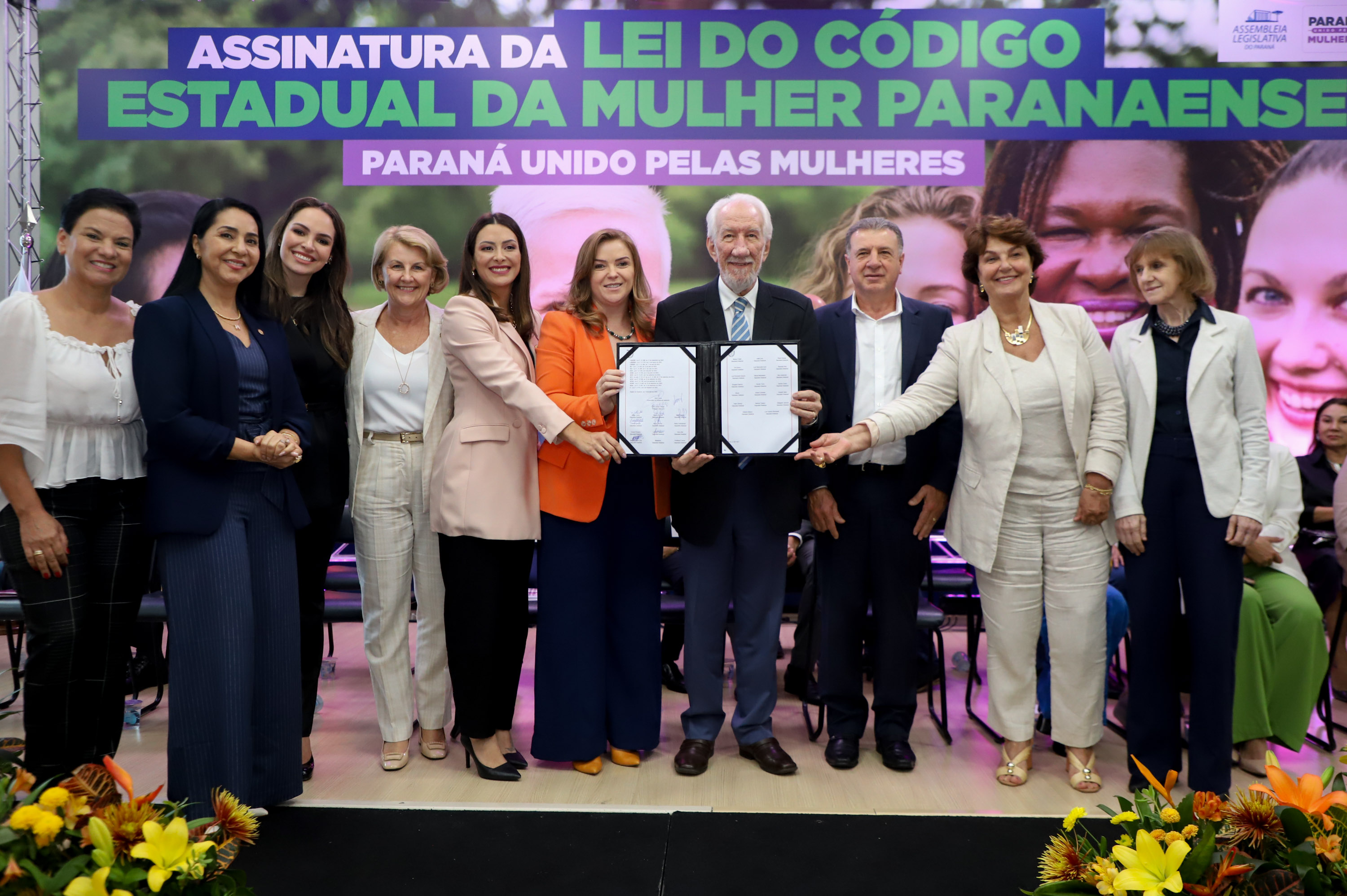 Vice Governador Darci Piana participa do lançamento do código estadual da mulher paranaense.