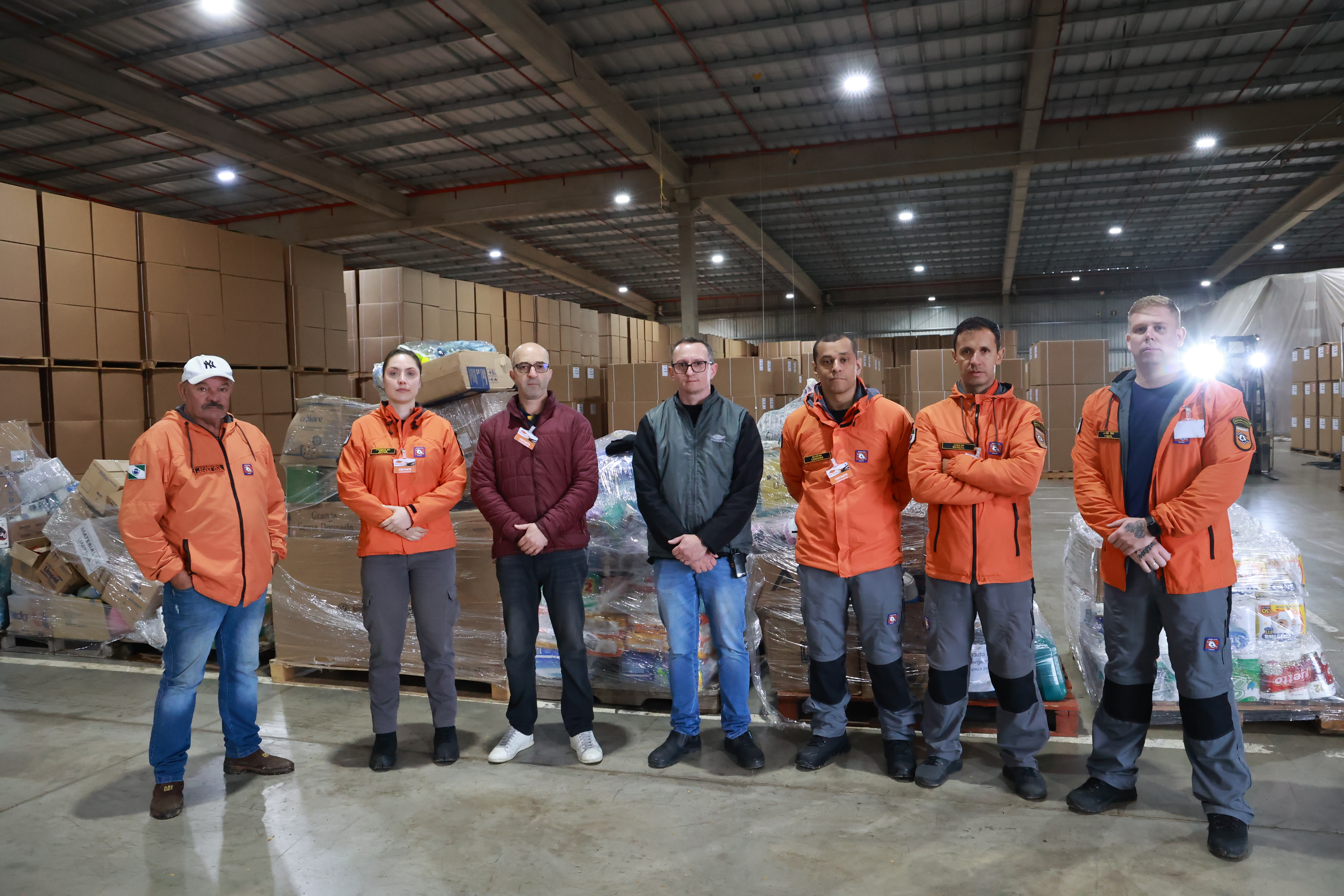 Campanha do Estado chega a 13,2 mil toneladas de doações enviadas ao Rio Grande do Sul