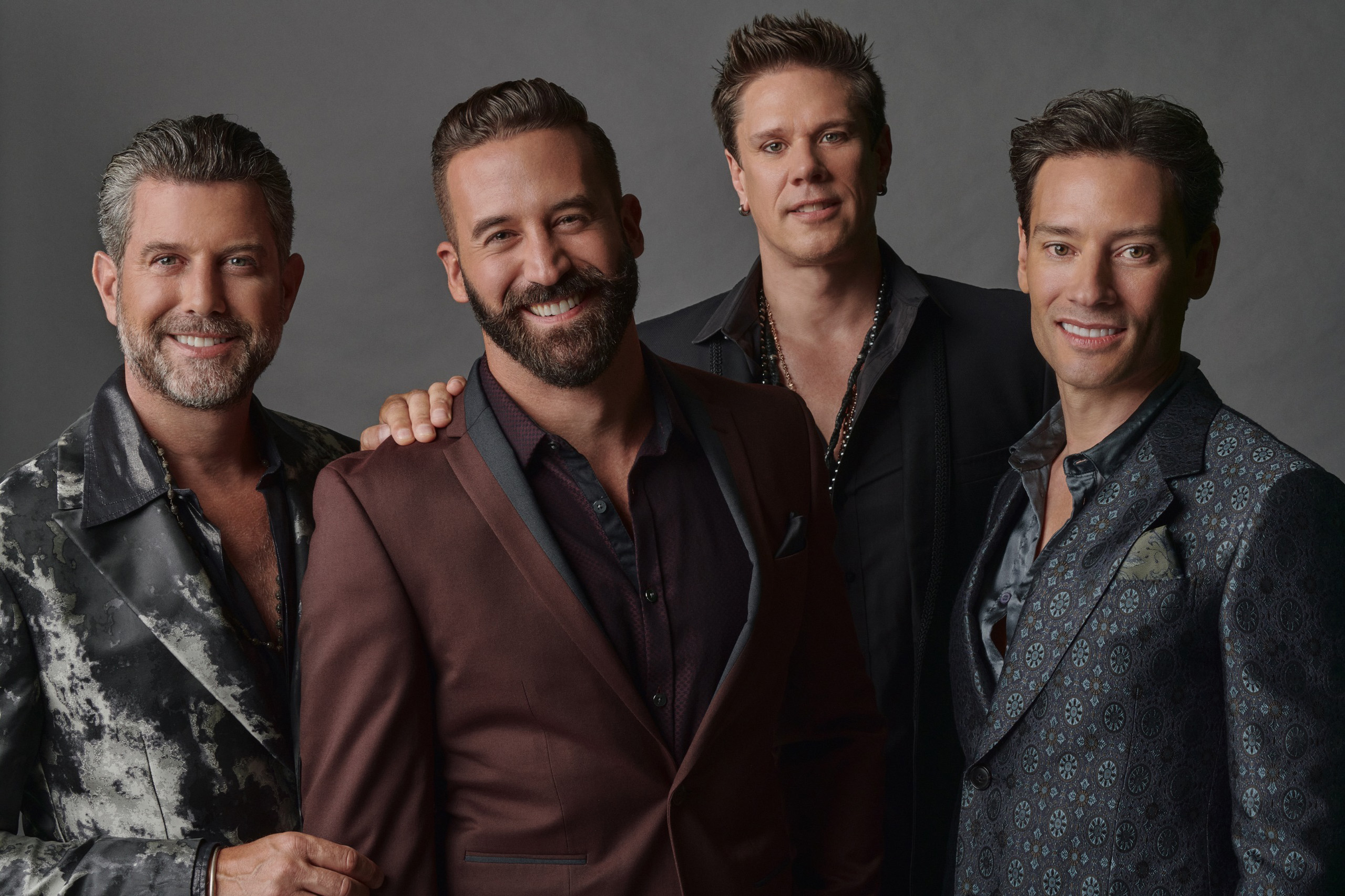 O quarteto musical multinacional Il Divo escolheu o Teatro Guaíra para celebrar os 20 anos de carreira.