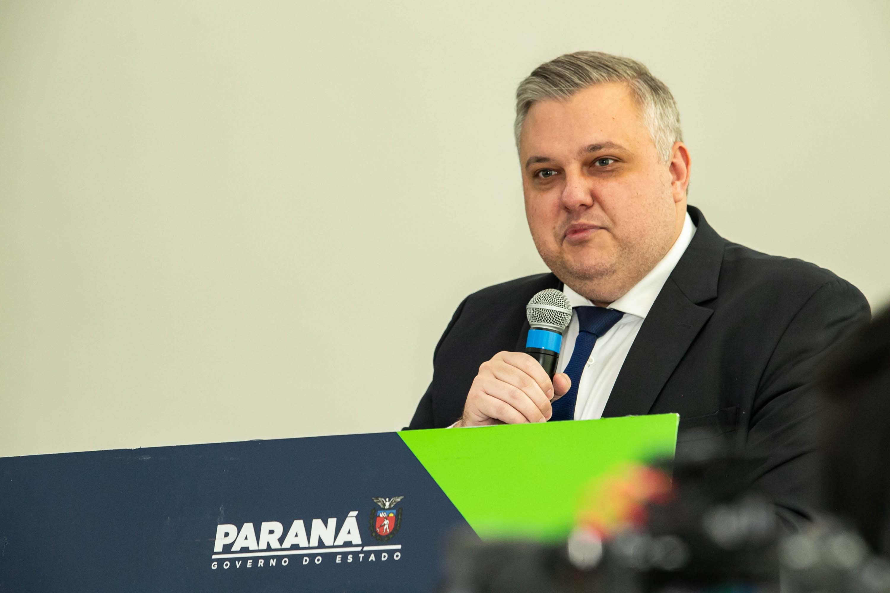 Curitiba, 24 de junho de 2024 - Governador Carlos Massa Ratinho Junior anunciou investimentos de R$ 505 milhões em energia e infraestrutura de gás canalizado para acelarar o crescimento do Paraná.