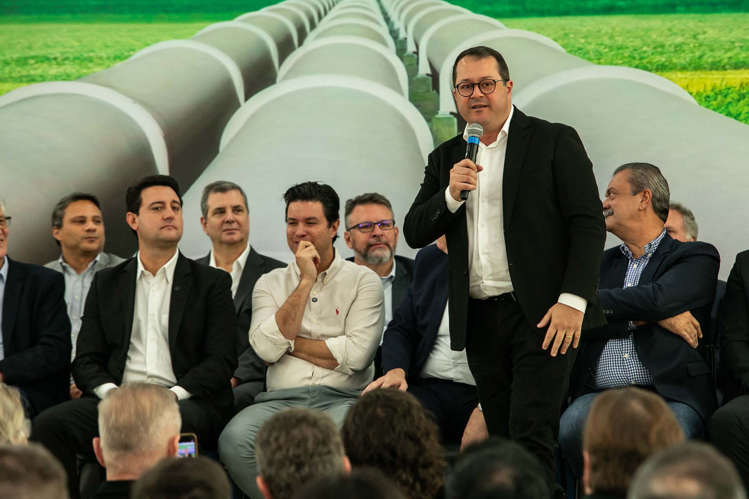 Curitiba, 24 de junho de 2024 - Governador Carlos Massa Ratinho Junior anunciou investimentos de R$ 505 milhões em energia e infraestrutura de gás canalizado para acelarar o crescimento do Paraná.