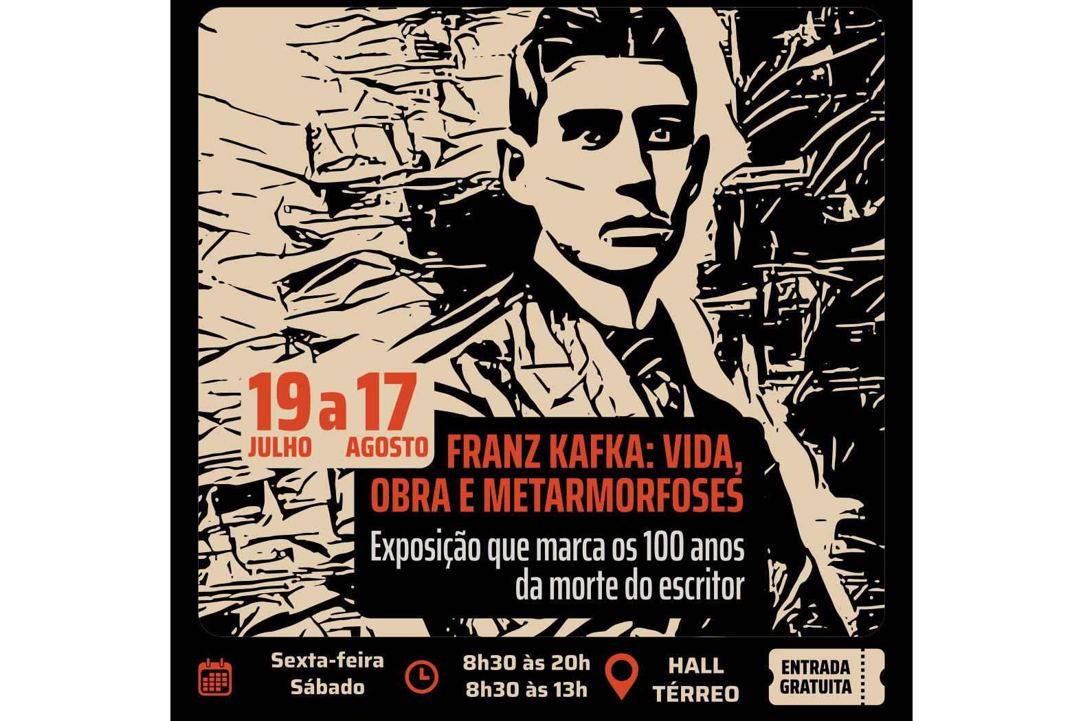 Agenda cultural tem Legião Urbana, Kafka, nova exposição no MAC e oficinas gratuitas