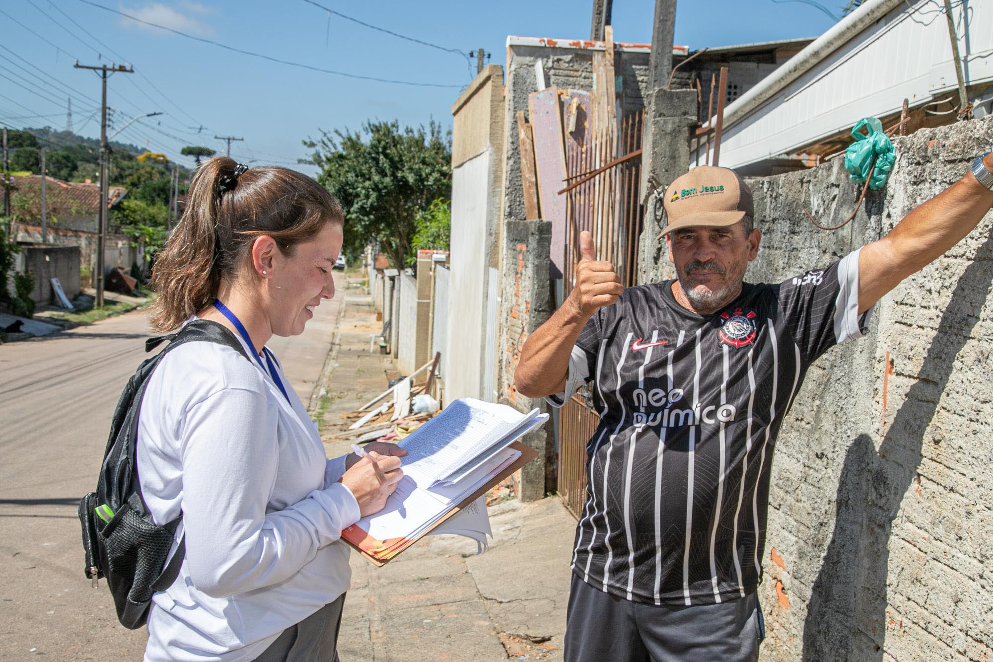 Copel visita consumidores para cadastro de fatura digital