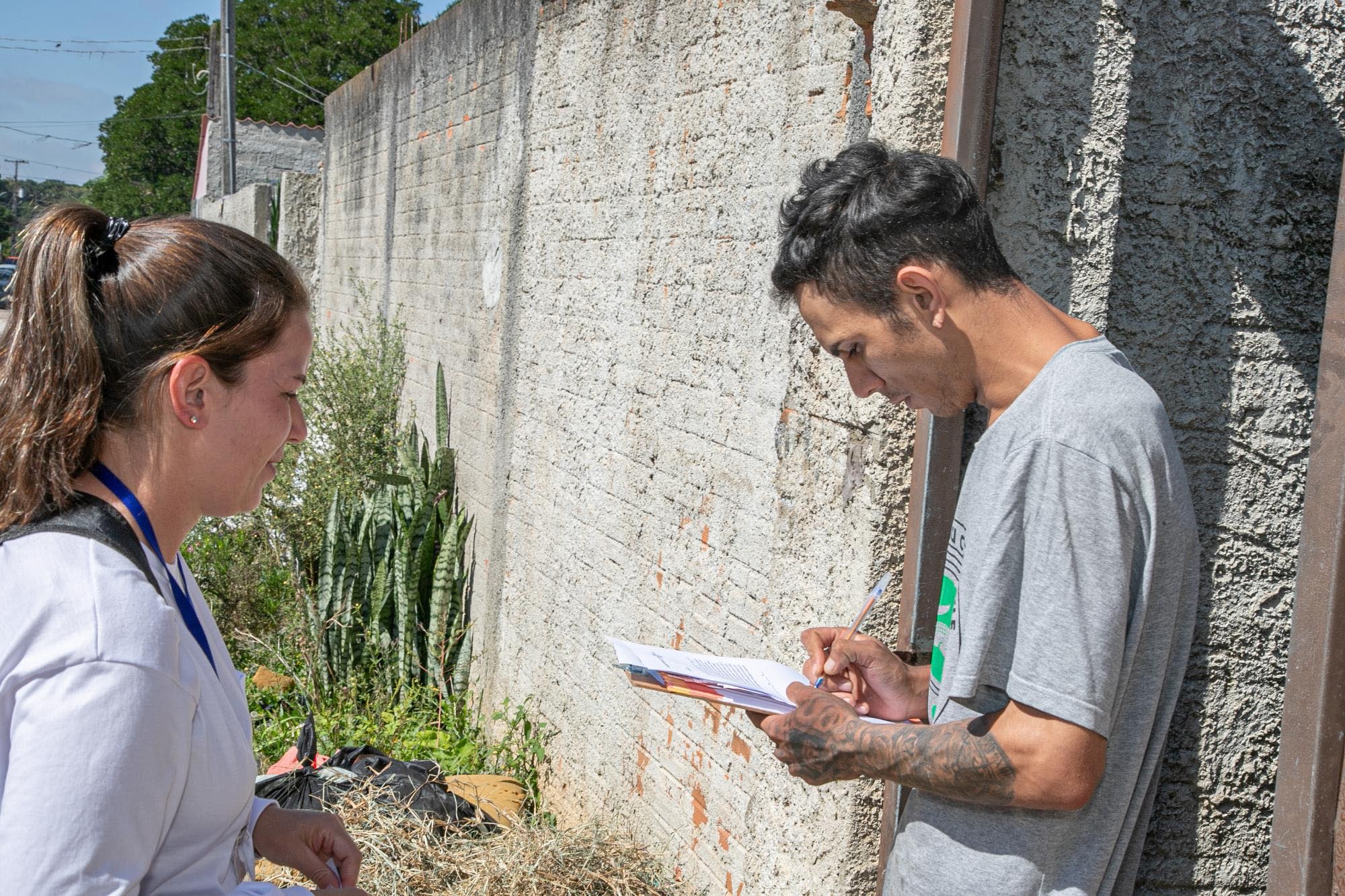 Copel visita consumidores para cadastro de fatura digital