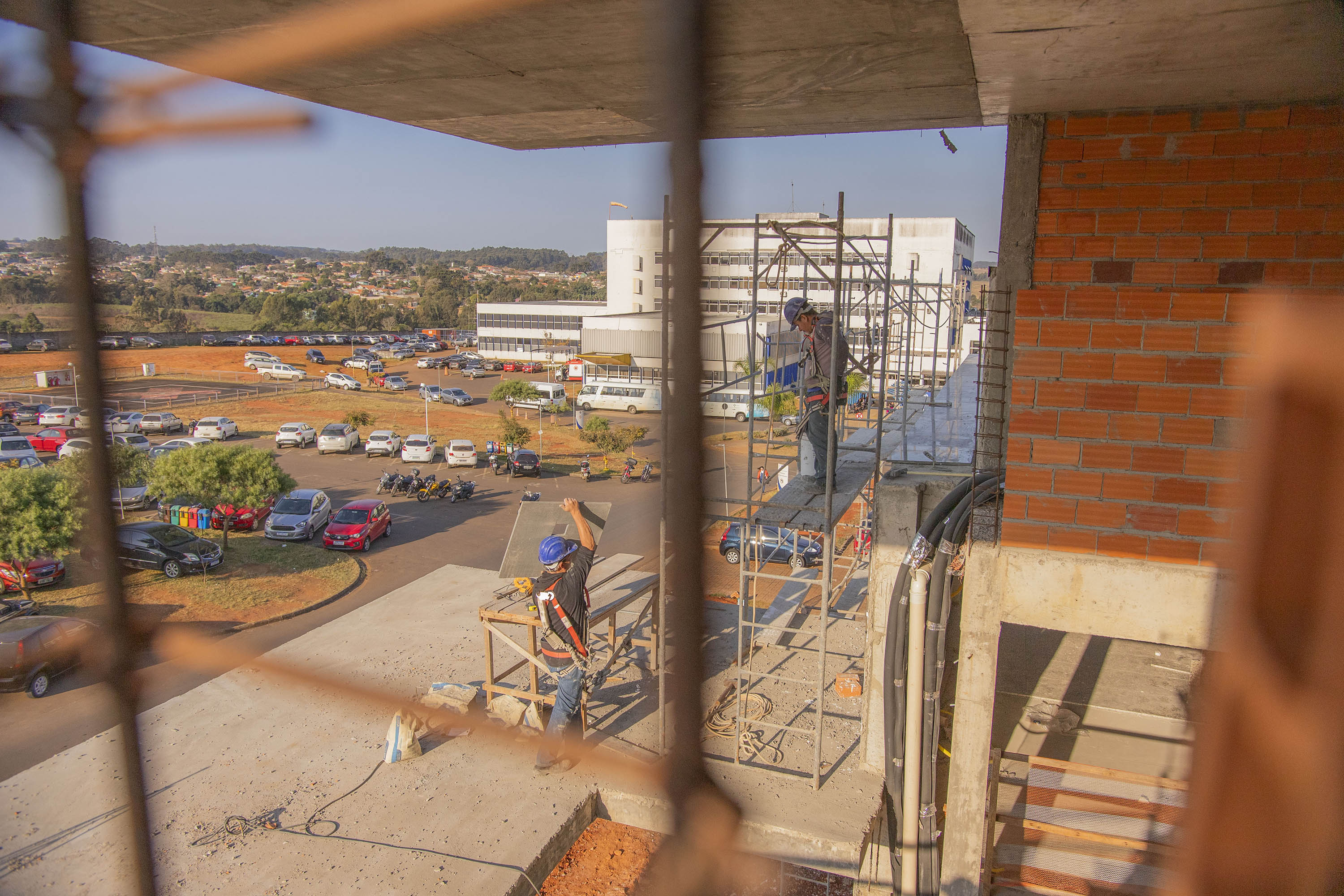 Ambulatório Médico de Especialidades (AME) Universitário de Ponta Grossa já atingiu 36% de execução da obra.
