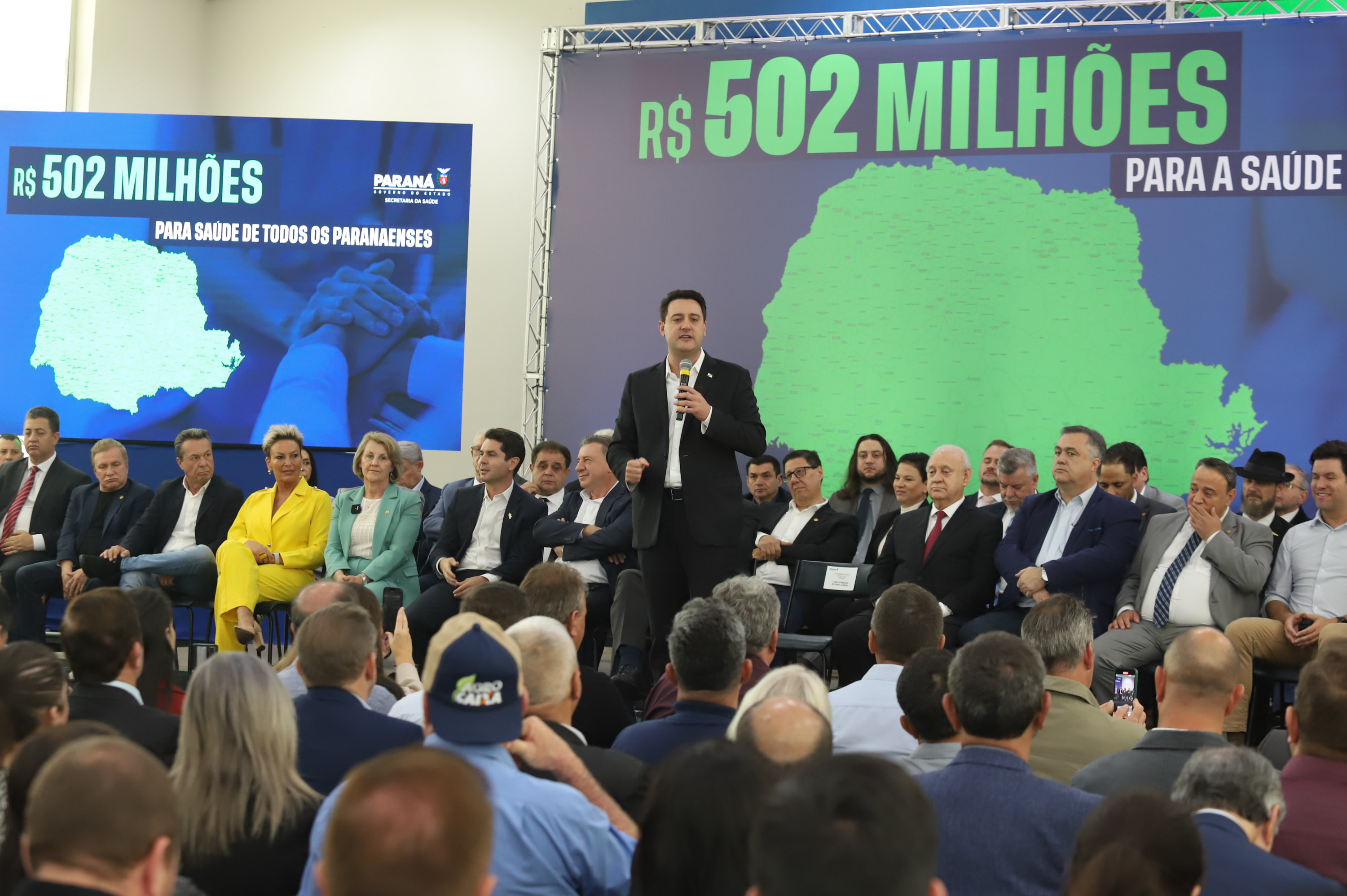 O governador Carlos Massa Ratinho Junior liberou nesta terça-feira (10) um pacote de R$ 502 milhões em investimentos para fortalecer a estratégia de regionalização dos serviços de saúde no Paraná.