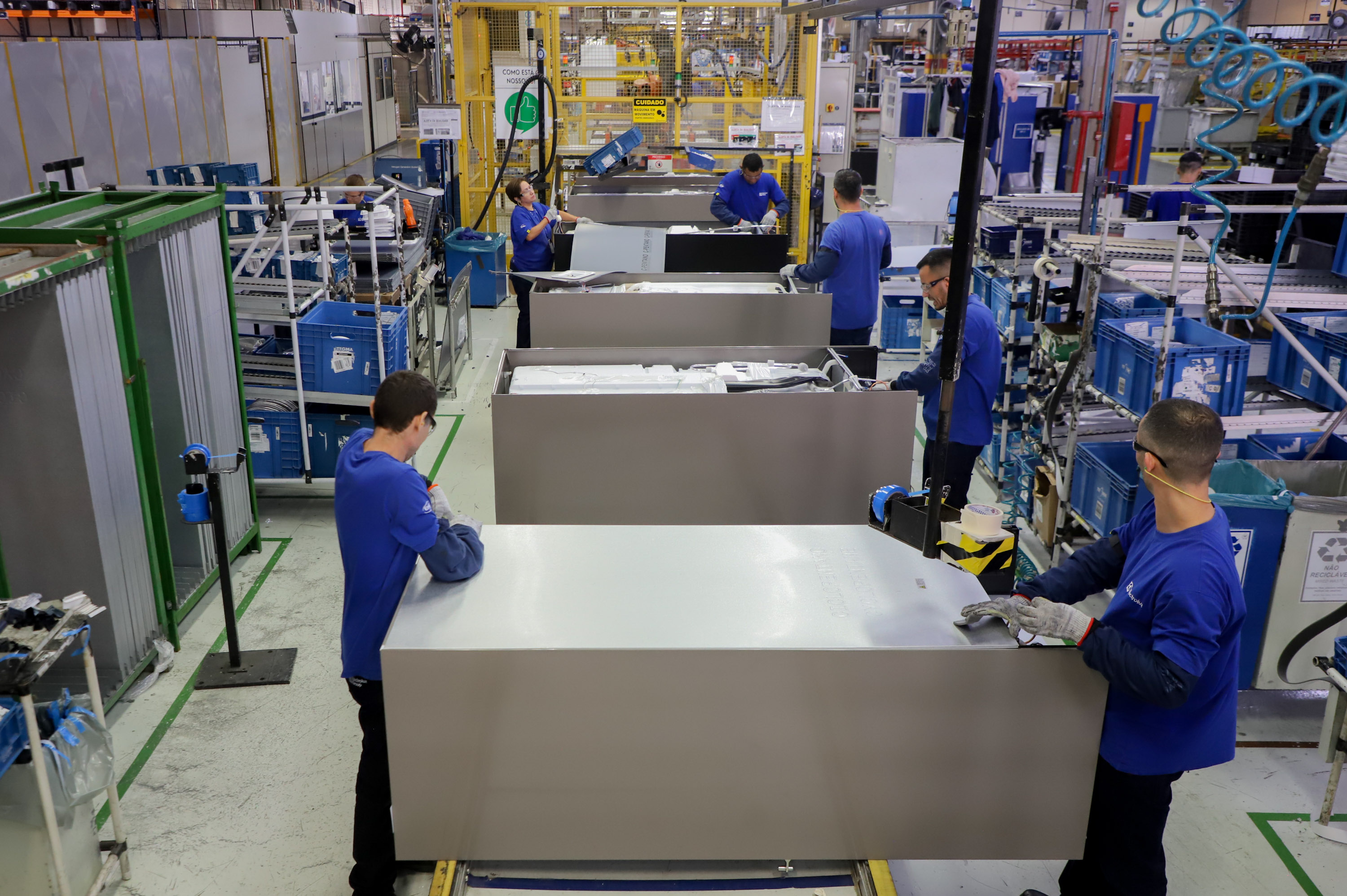Na foto, Electrolux em Curitiba