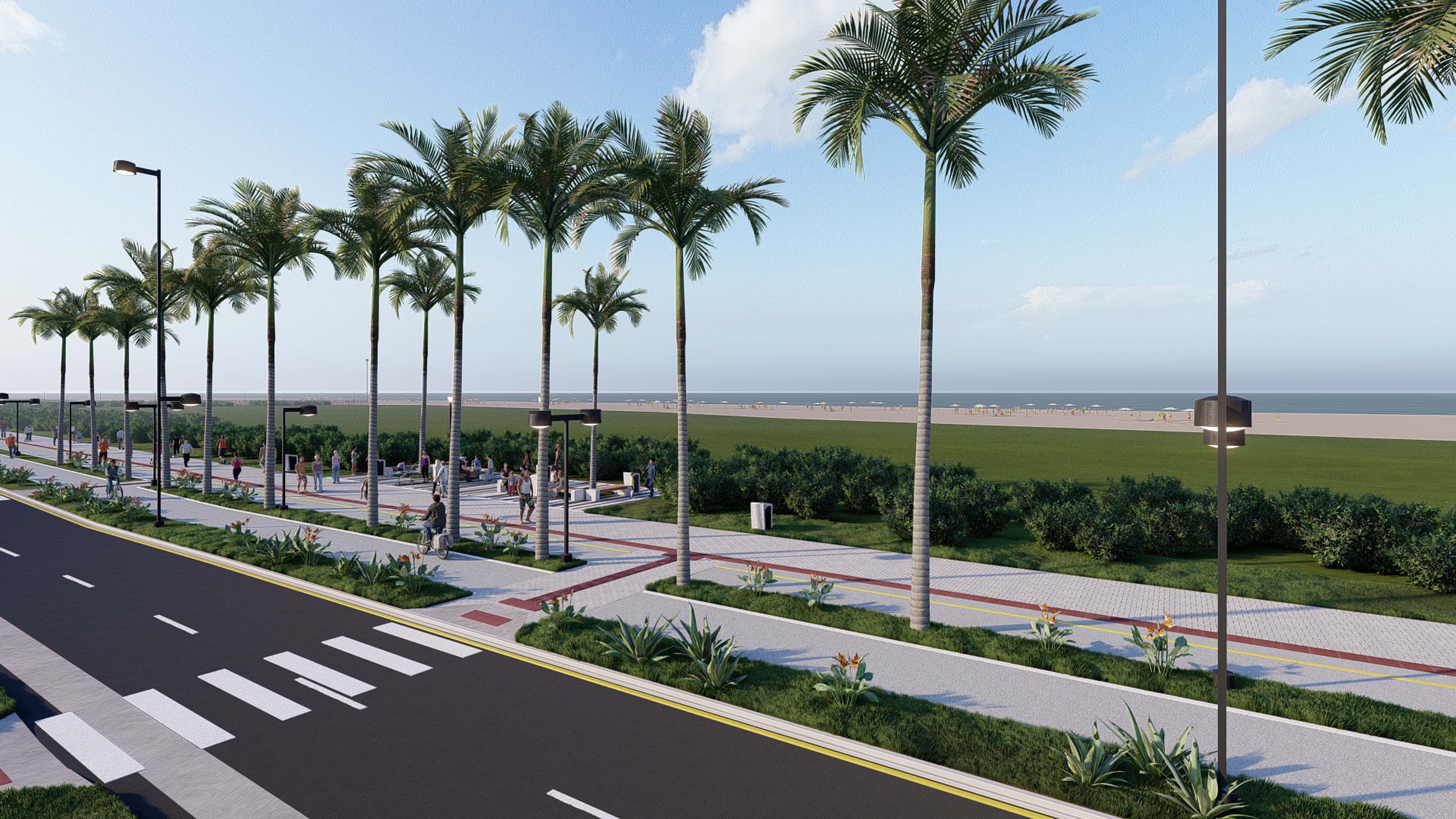 1ª fase: Estado emite ordem de serviço para a requalificação da Orla de Pontal do Paraná Foto: IAT