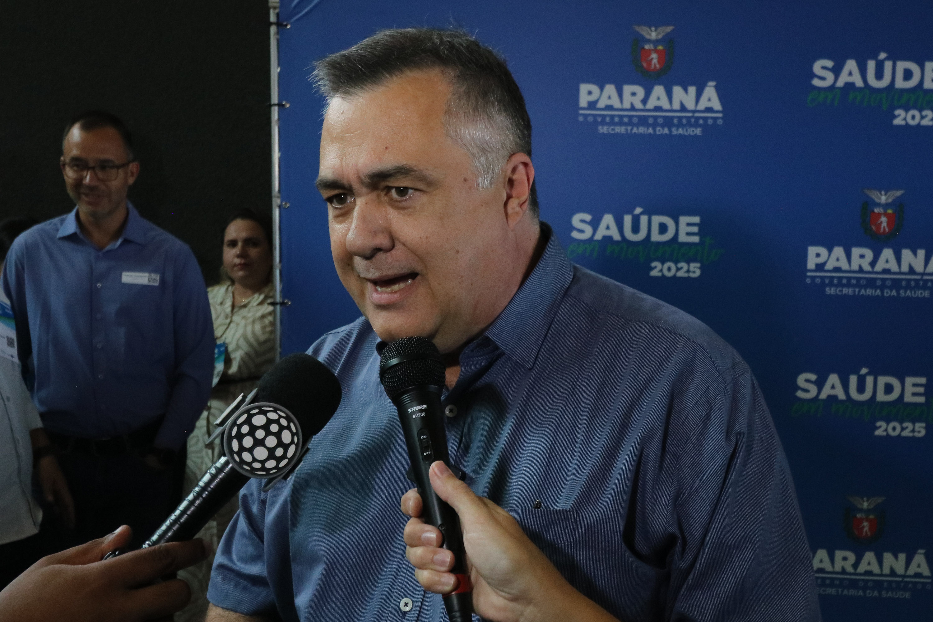 O governador Carlos Massa Ratinho Junior anunciou nesta quinta-feira (13) a liberação de R$ 1,2 bilhão para a saúde pública do Estado, durante o evento Saúde em Movimento, em Foz do Iguaçu, na região Oeste.