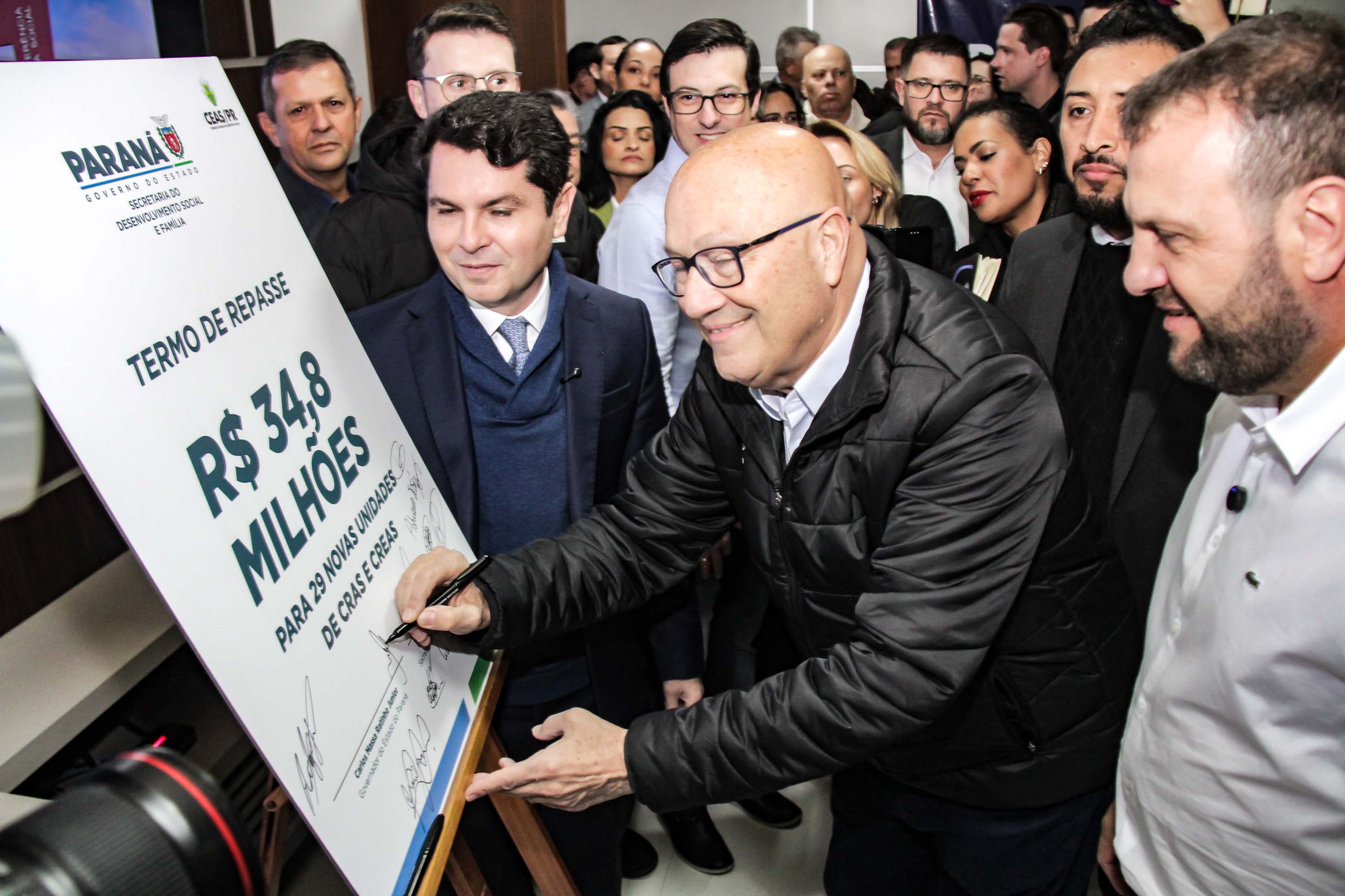 Governo do Paraná anuncia mais R$ 34,8 milhões para construção de novos CRAS e CREAS em 29 municípios