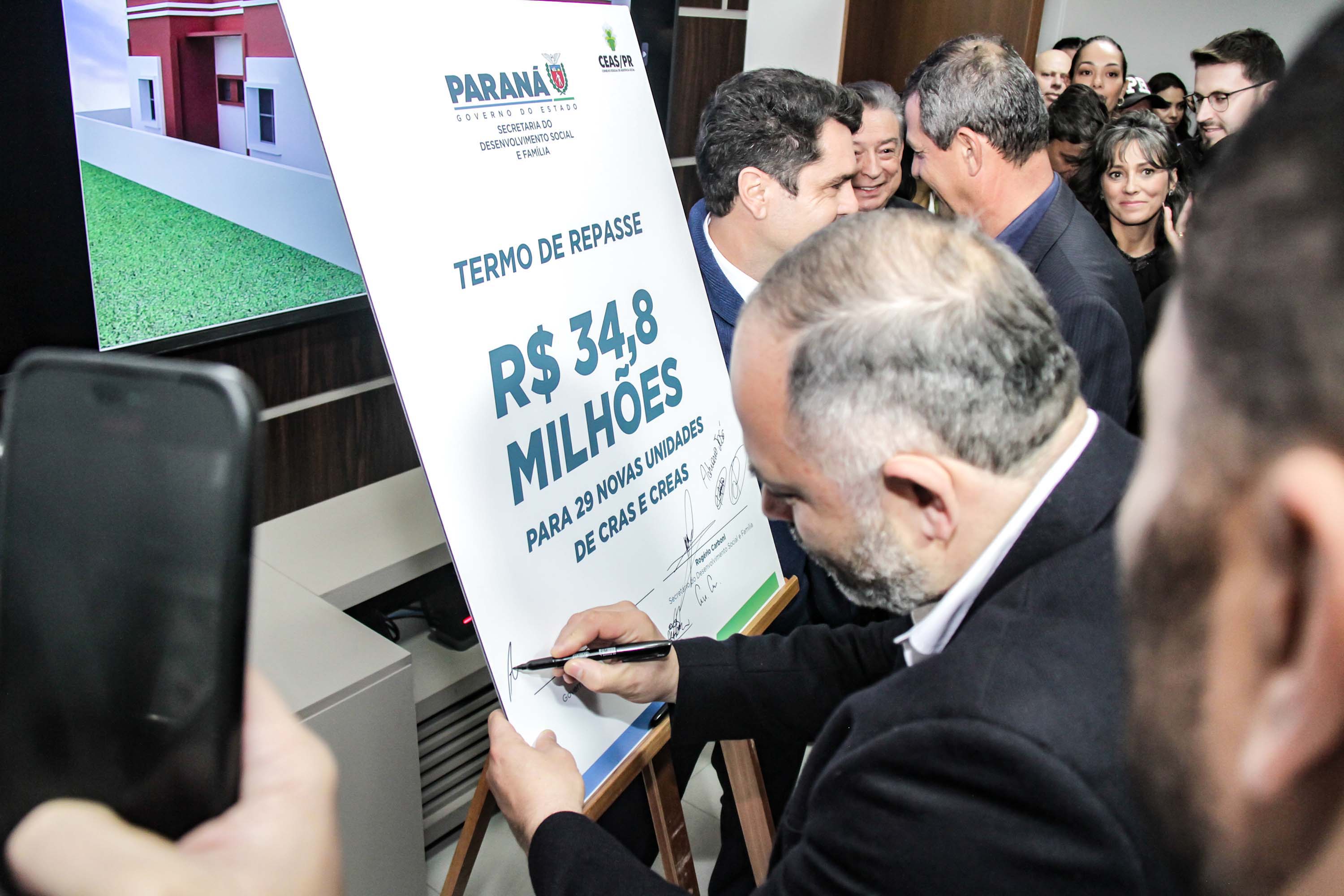 Governo do Paraná anuncia mais R$ 34,8 milhões para construção de novos CRAS e CREAS em 29 municípios