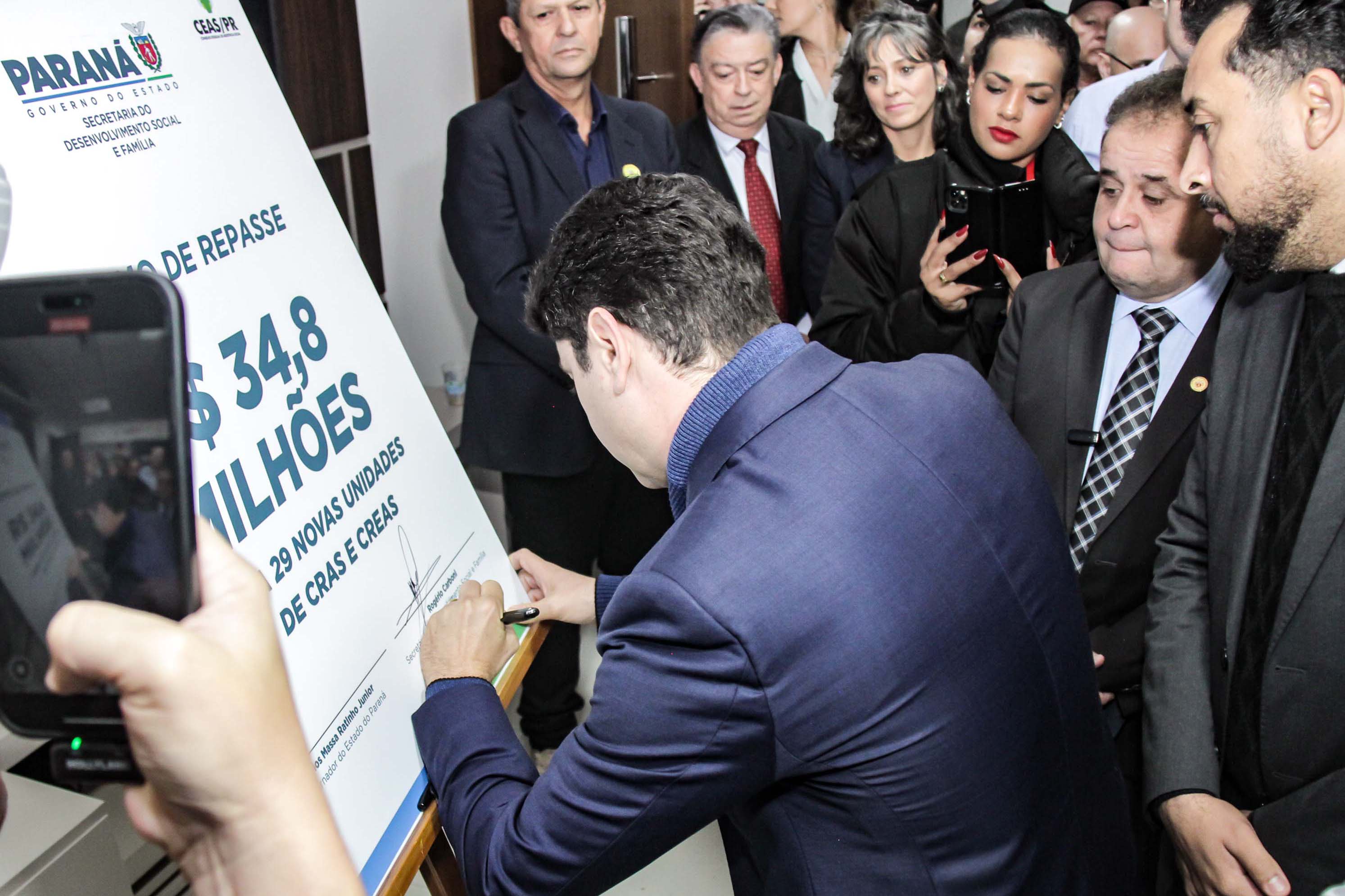 Governo do Paraná anuncia mais R$ 34,8 milhões para construção de novos CRAS e CREAS em 29 municípios