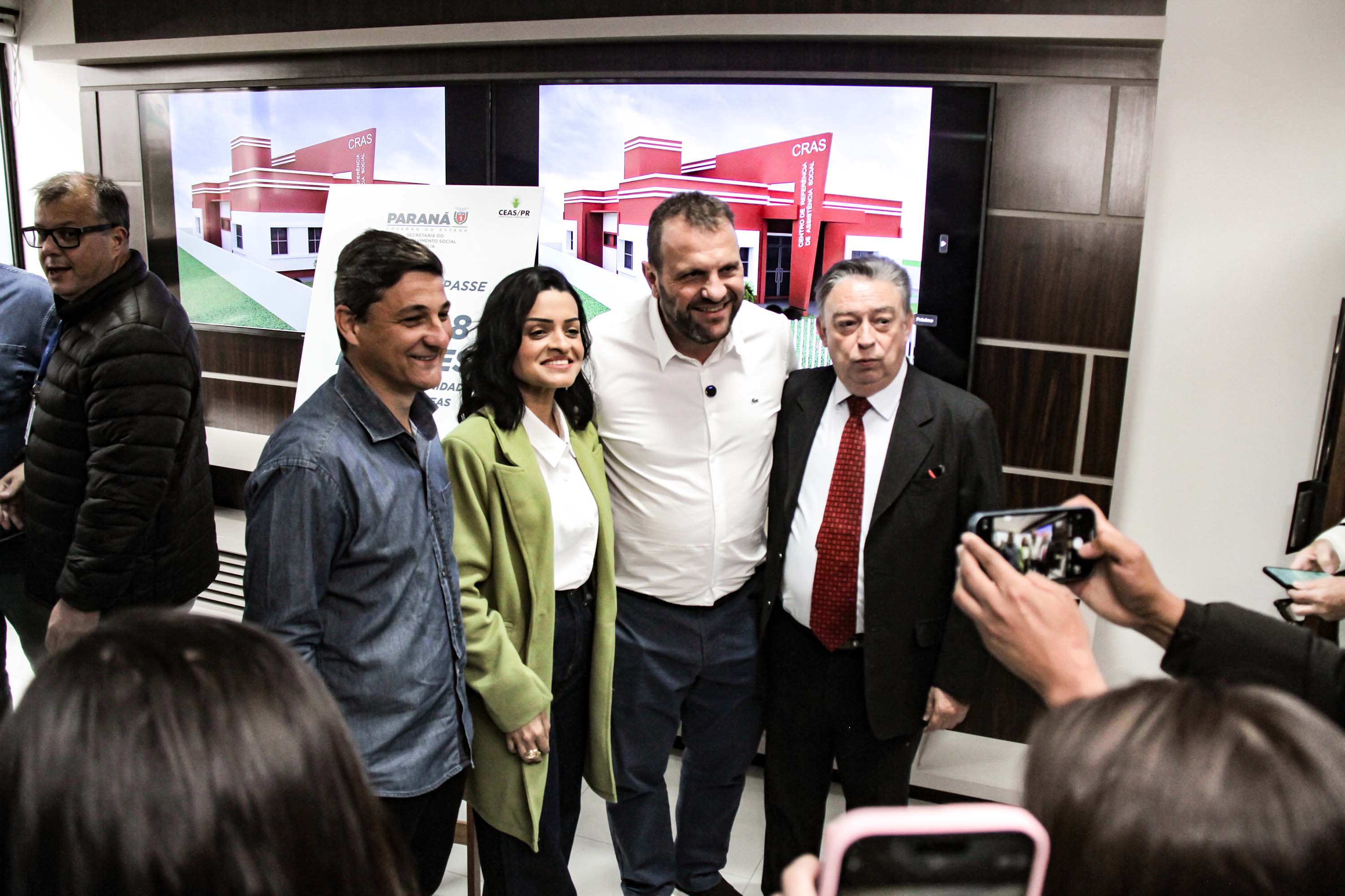 Governo do Paraná anuncia mais R$ 34,8 milhões para construção de novos CRAS e CREAS em 29 municípios