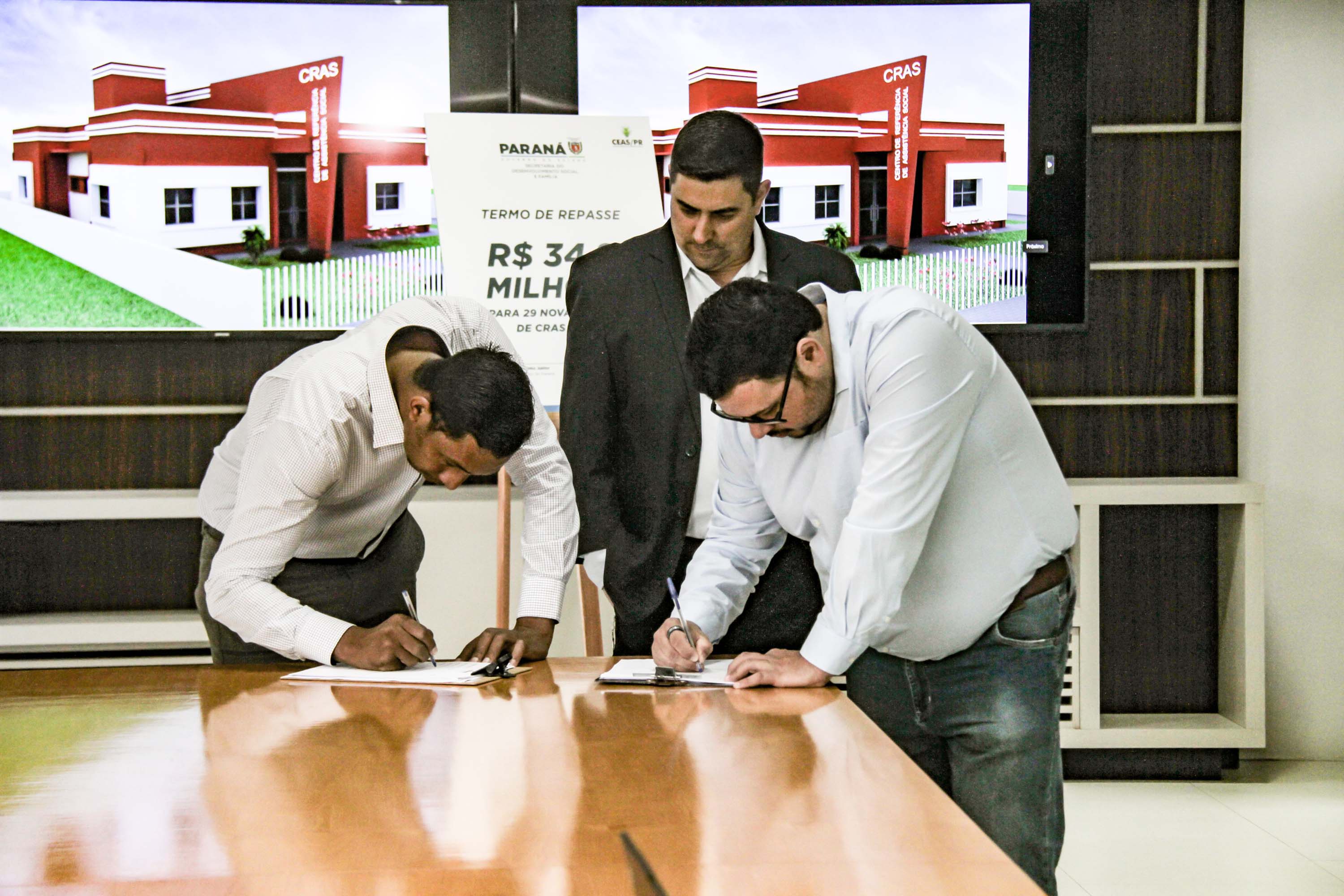 Governo do Paraná anuncia mais R$ 34,8 milhões para construção de novos CRAS e CREAS em 29 municípios