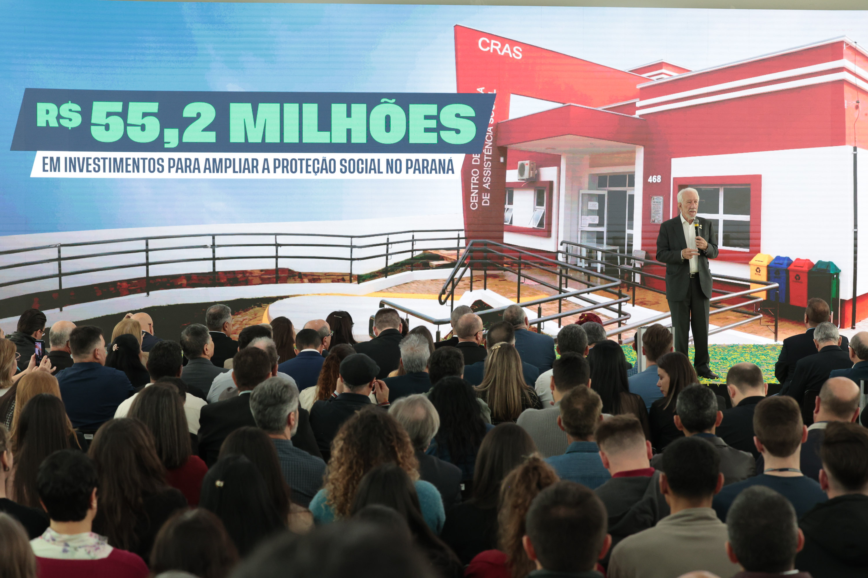 O governador em exercício Darci Piana autoriza nesta quarta-feira (24), o repasse de 55 milhões para a construção de 46 novos CRAS e CREAS