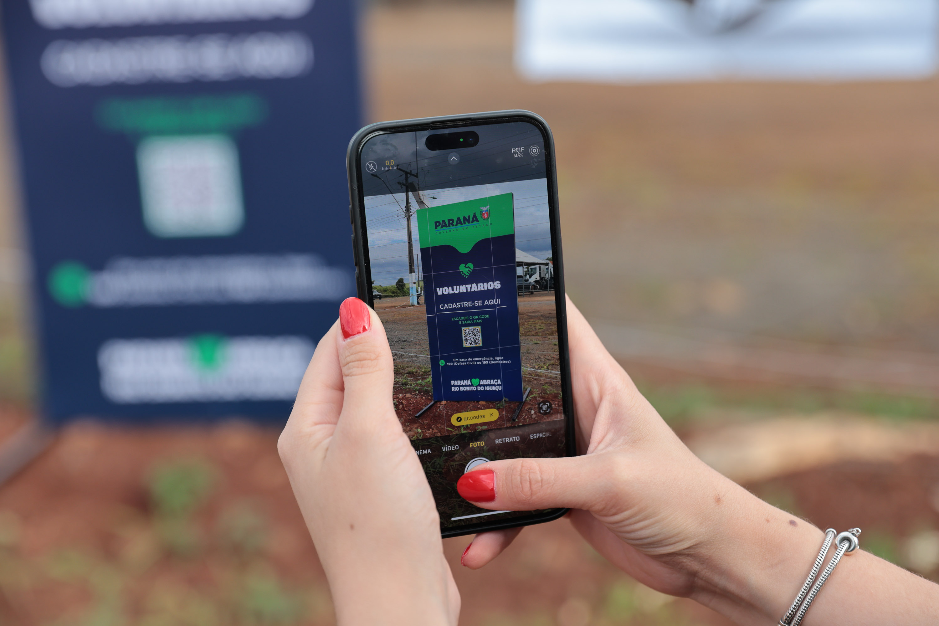 Após lançamento de site, Rio Bonito do Iguaçu já contabiliza mais de 1,3 mil voluntários cadastrados