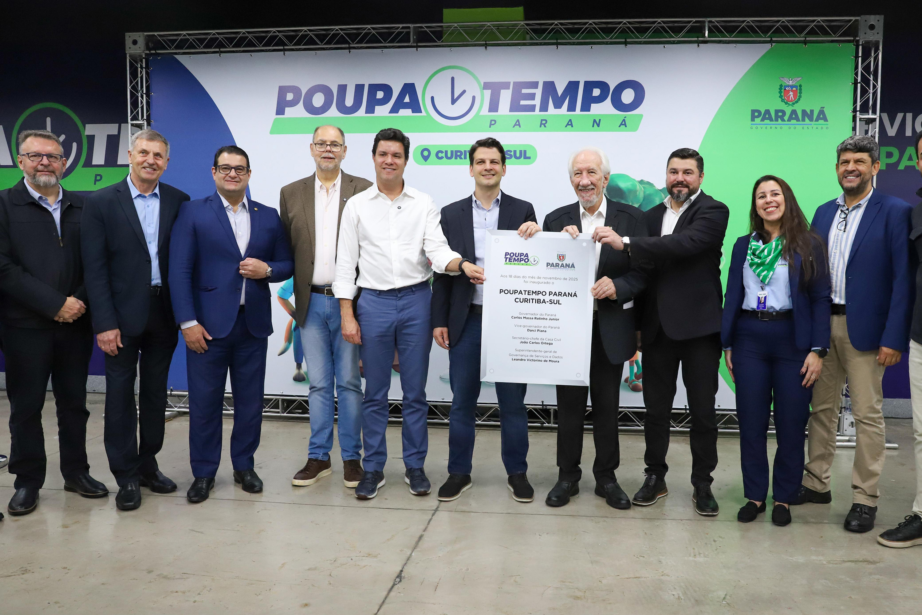 Curitiba ganha segunda unidade do Poupatempo Paraná, a quinta do Estado