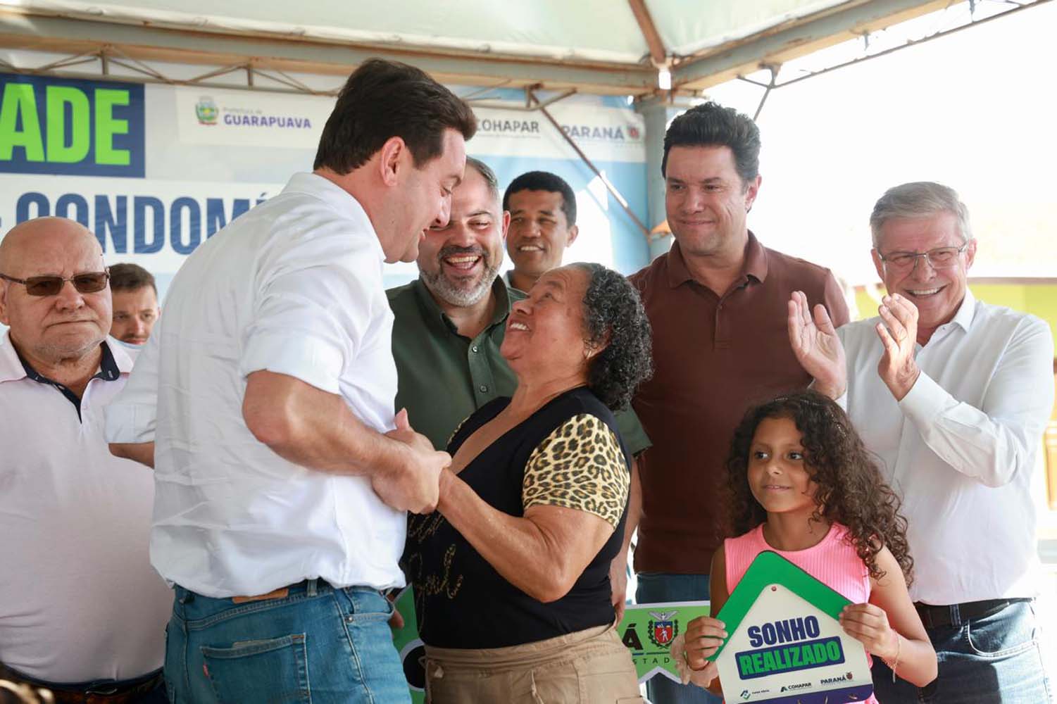 Governador inaugura o Condomínio do Idoso de Guarapuava, o 8° do Estado