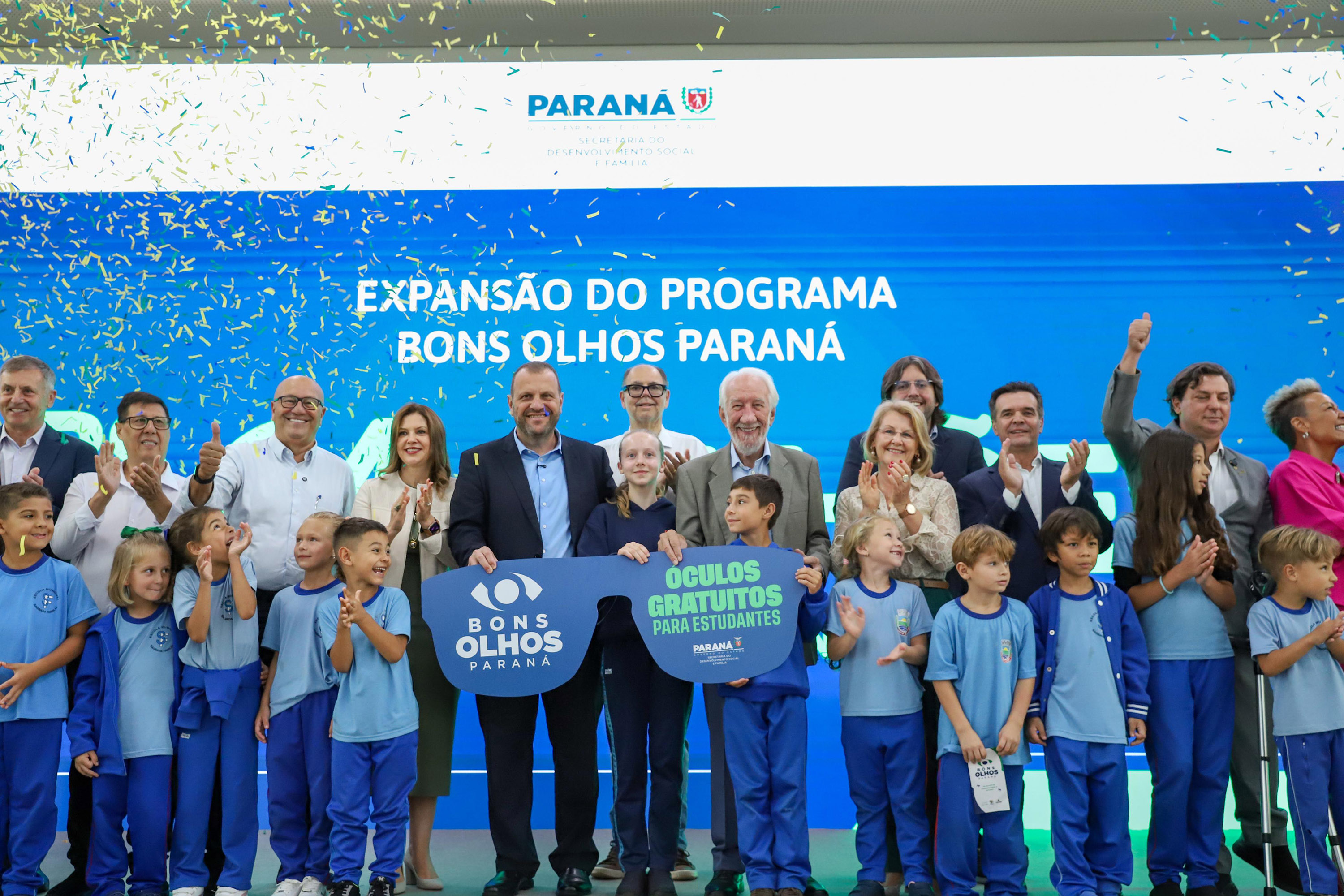 Estado lança 2ª fase do Programa Bons Olhos Paraná para atender mais 540 mil alunos