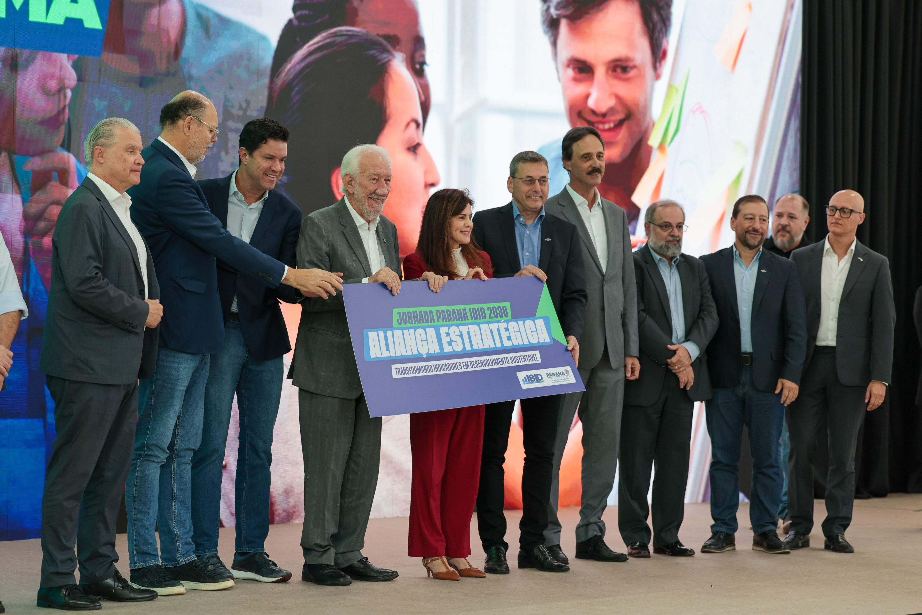 O vice-governador Darci Piana participa nesta segunda-feira (9) do lançamento da Jornada Paraná IBID 2030. Foto: Geraldo Bubniak/AEN