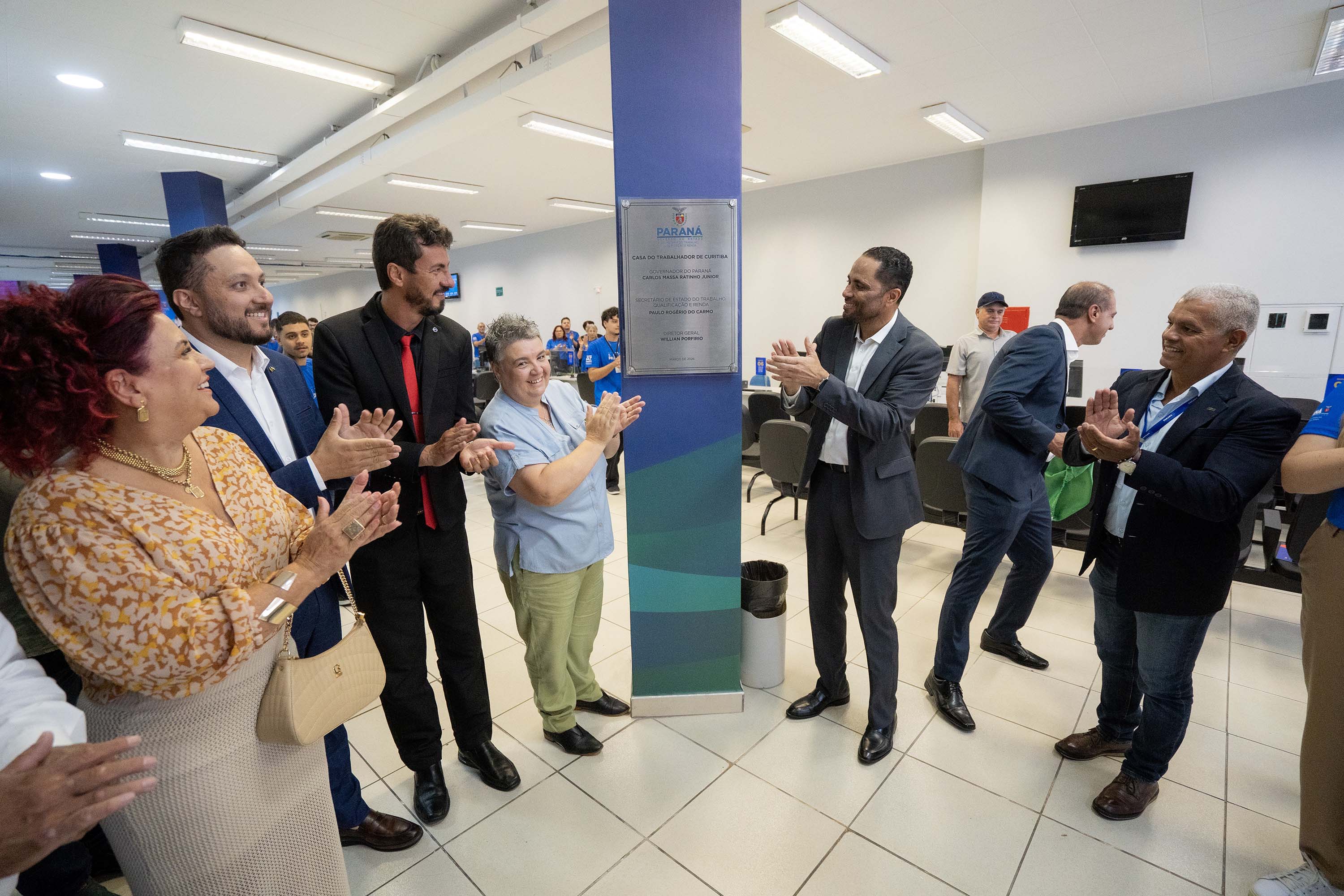 Modernização e mais serviços: Estado inaugura em Curitiba a primeira Casa do Trabalhador
