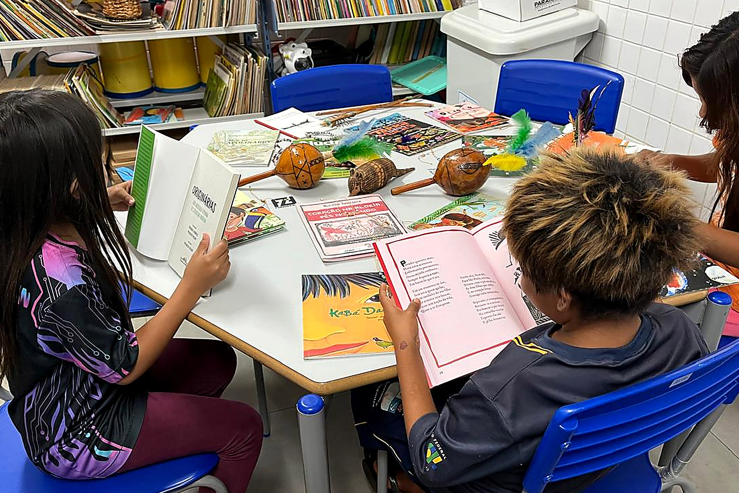 Rede estadual amplia acervo com literatura indígena para 3,6 mil estudantes no Paraná. Foto: Fundepar