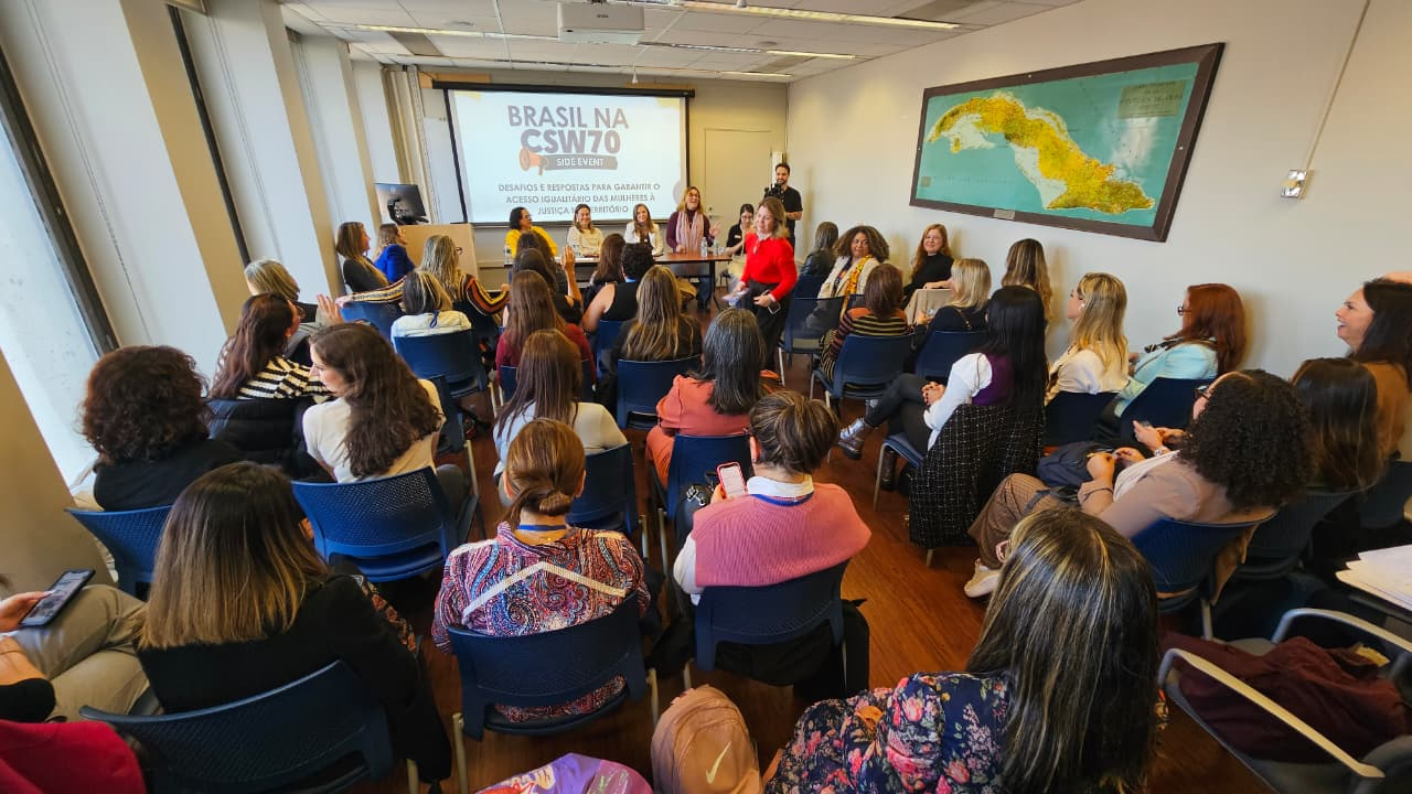 Paraná apresenta avanços em políticas para mulheres em agenda internacional em Nova York