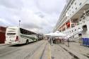 Navio com 2 mil turistas chega a Paranaguá e pode colocar Paraná na rota de cruzeiros