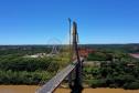 Governador Ratinho Junior faz última vistoria na Ponte da Integração, que está concluída