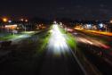 Com 500 metros iluminados, modernização do Contorno Sul de Curitiba já atende usuários