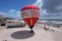 Beleza contemplada do alto: voo de balão estreia no Verão Maior Paraná